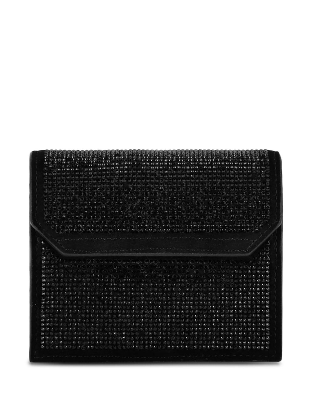 rhinestone-embellished clutch bag - 3