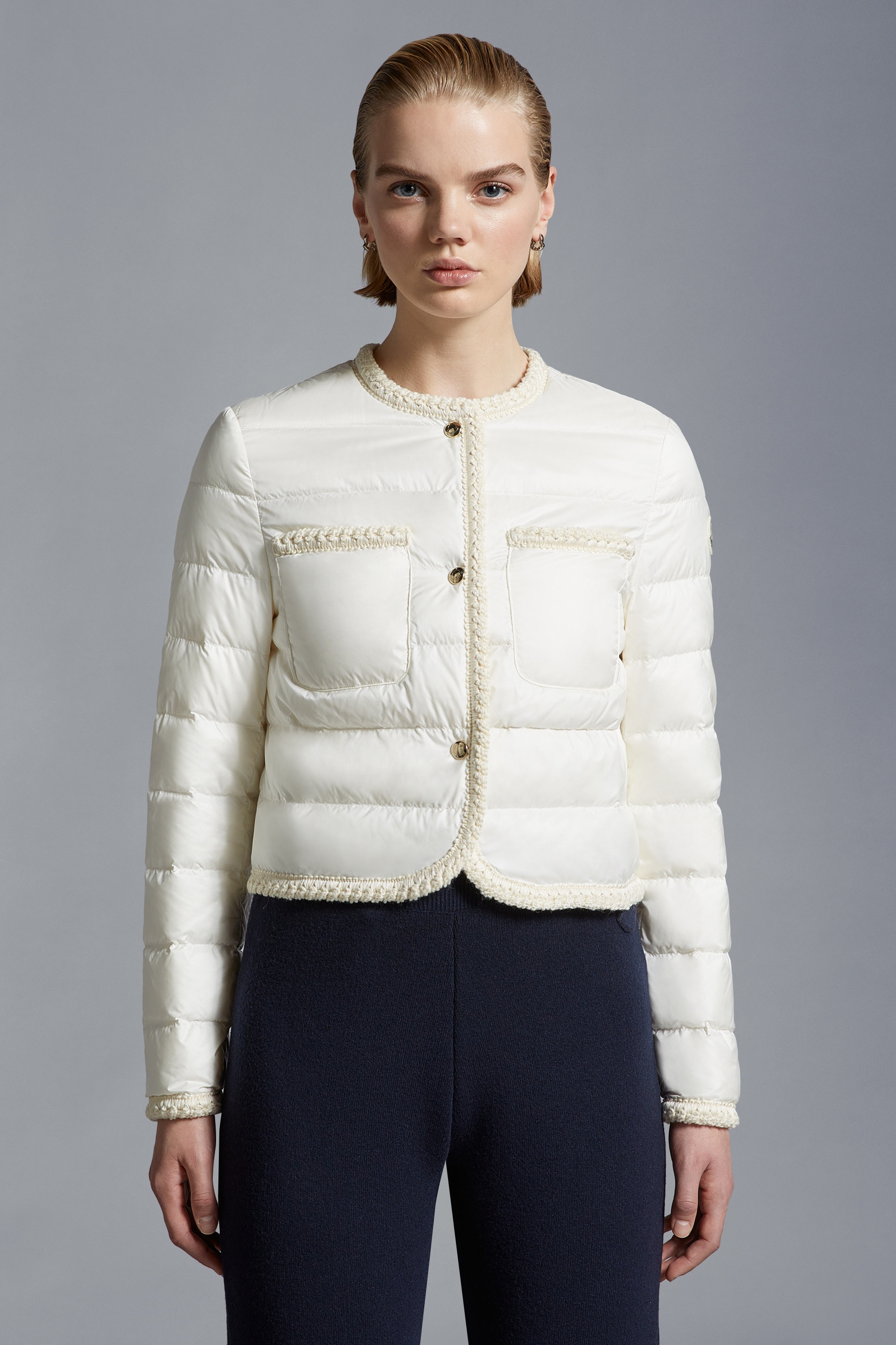 Moncler Aristeo Short Down Jacket | REVERSIBLE