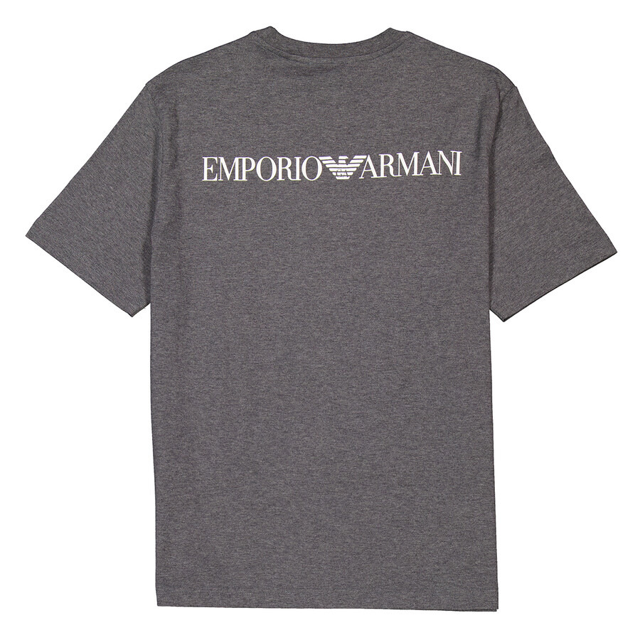 Emporio Armani Graphic-Print Cotton T-Shirt - 6