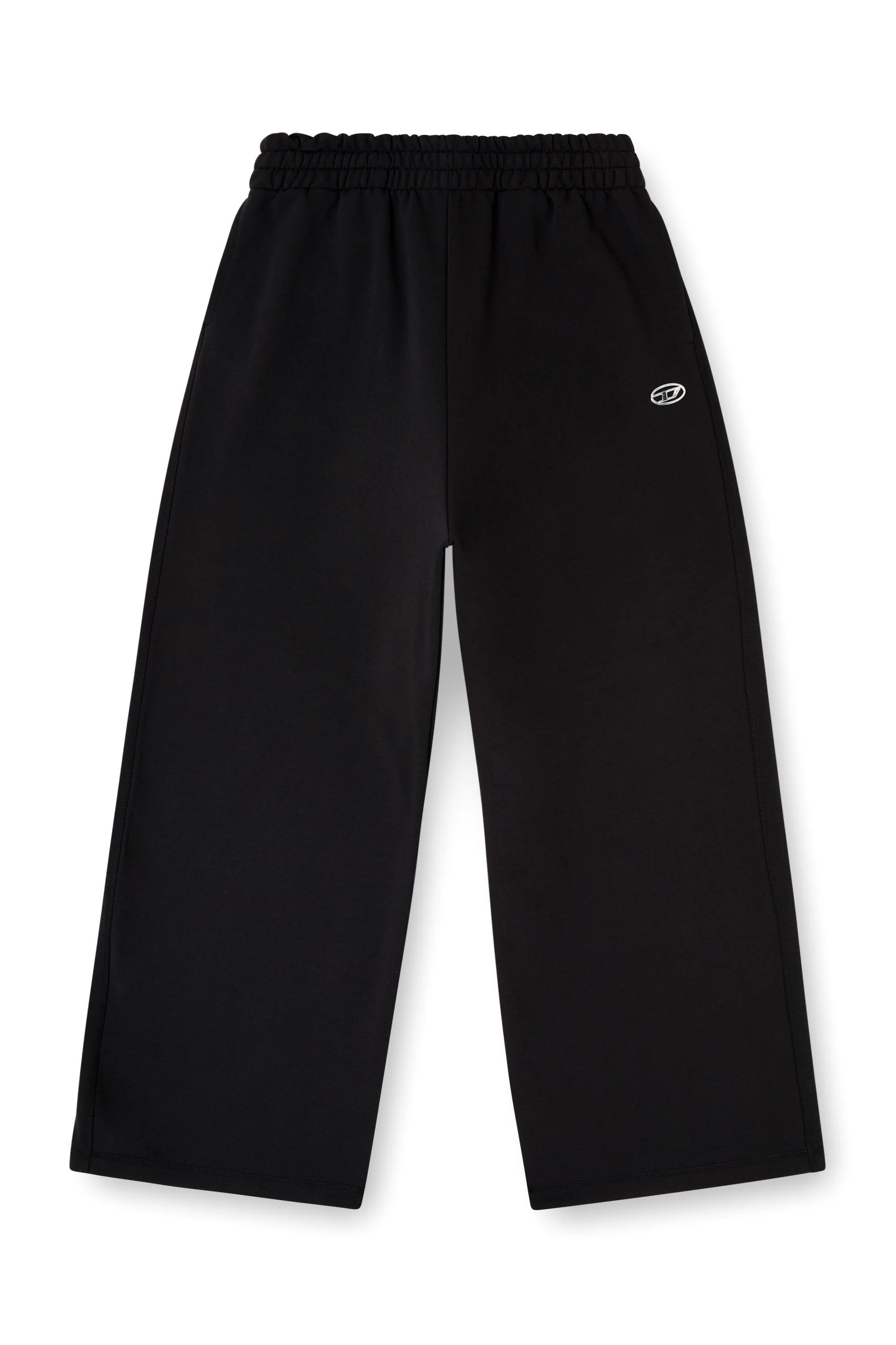 LOOSE TRACK PANTS WITH ELASTIC WAISTBAND - 1