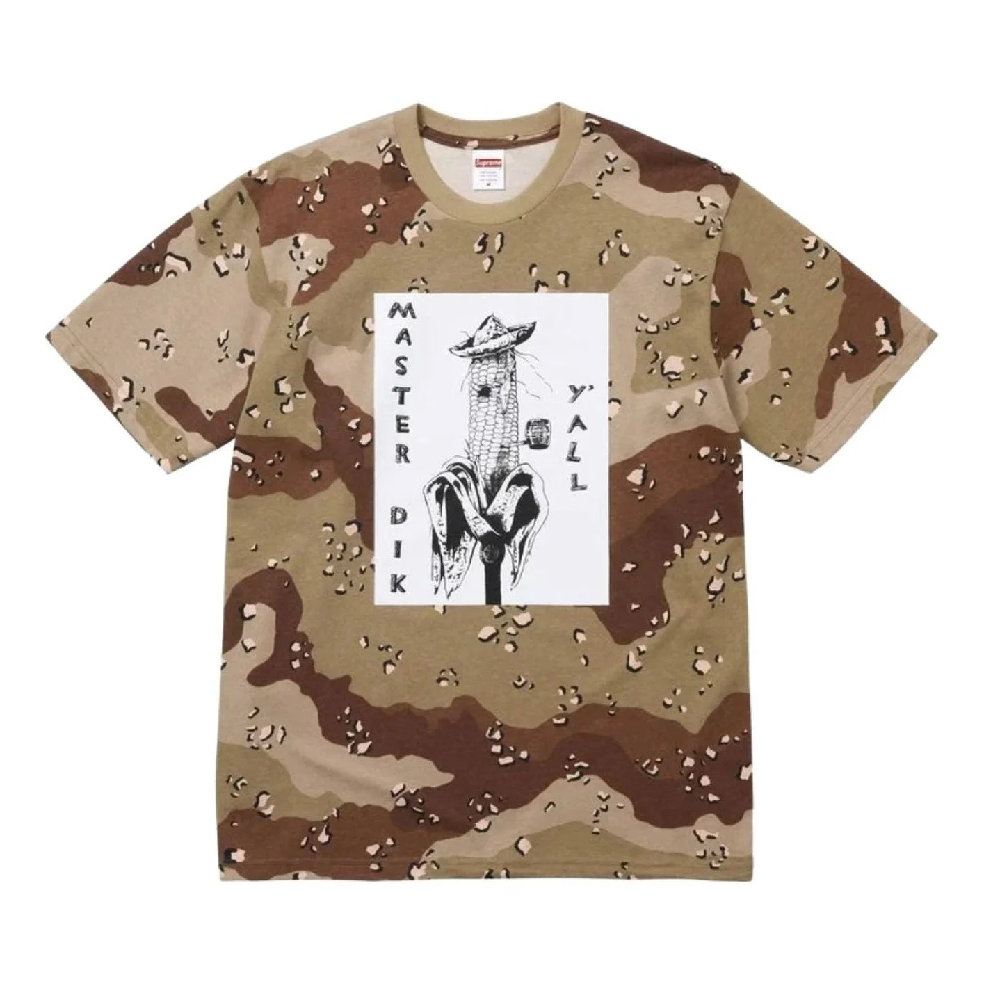 トップス Supreme Announcing Tee Chocolate Camo XL Supreme AnnouncingTee Chocolate ChipCamo トップス Supreme