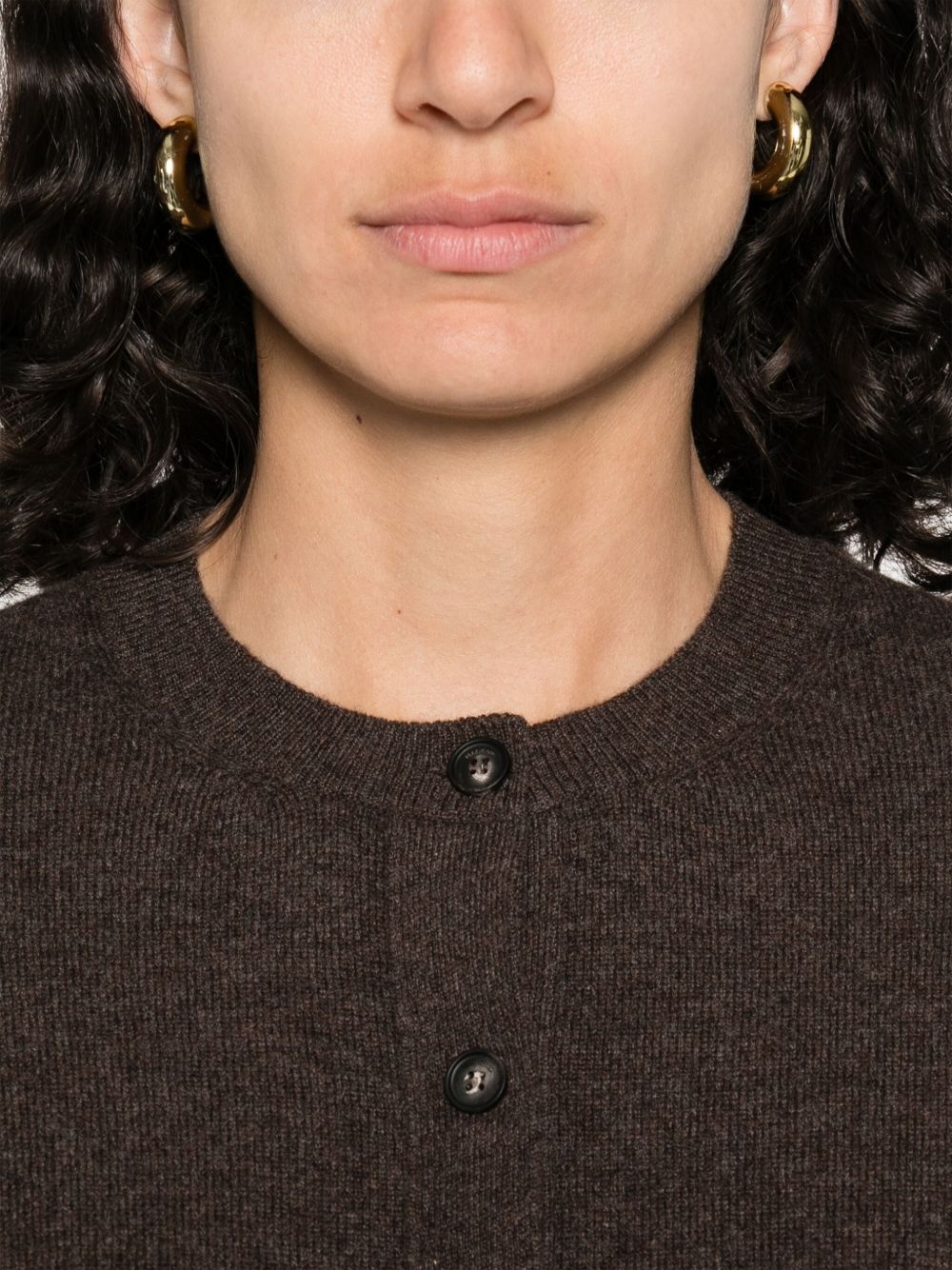 button-down cardigan - 5