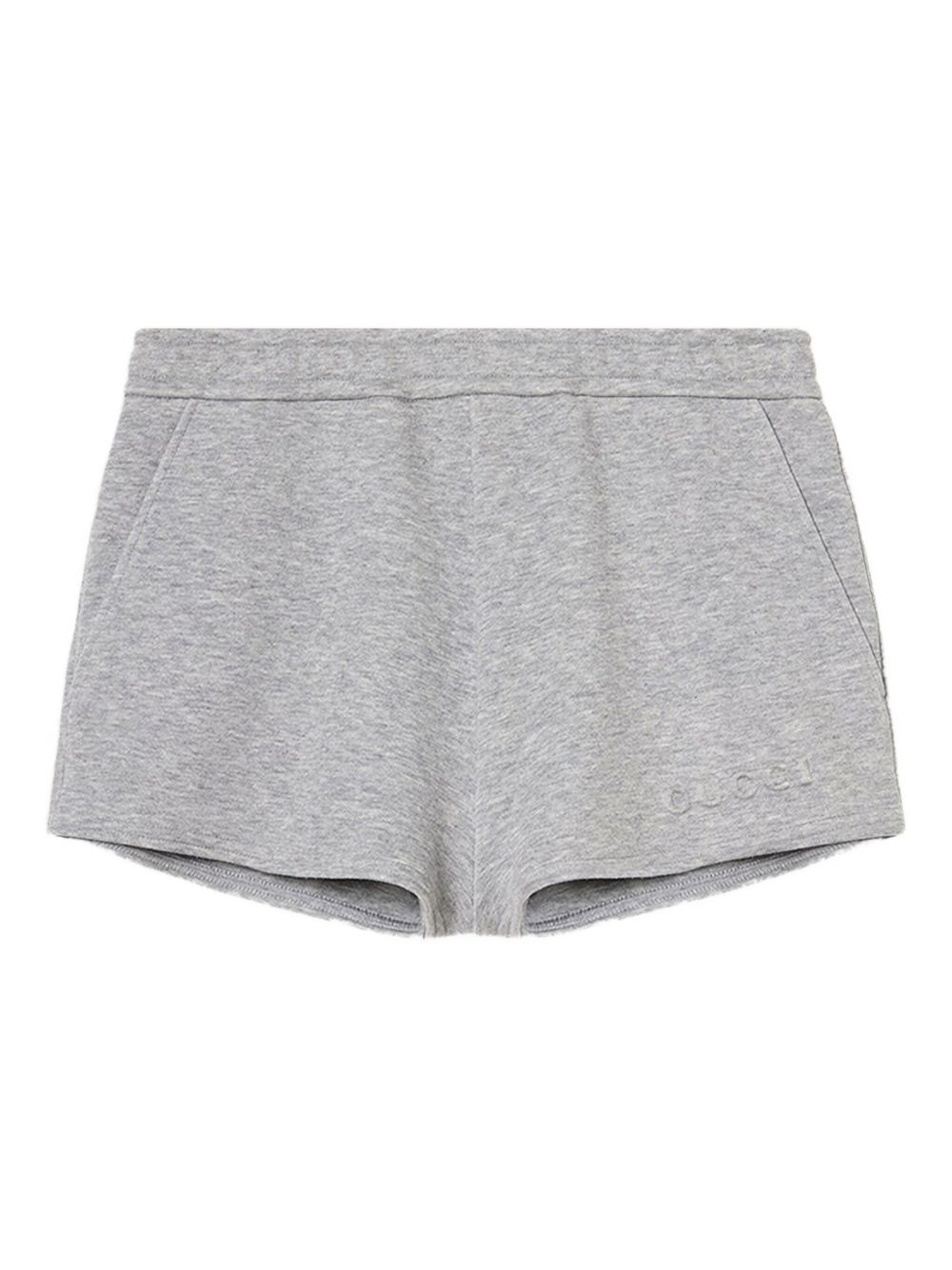 side-pocket jersey shorts - 1