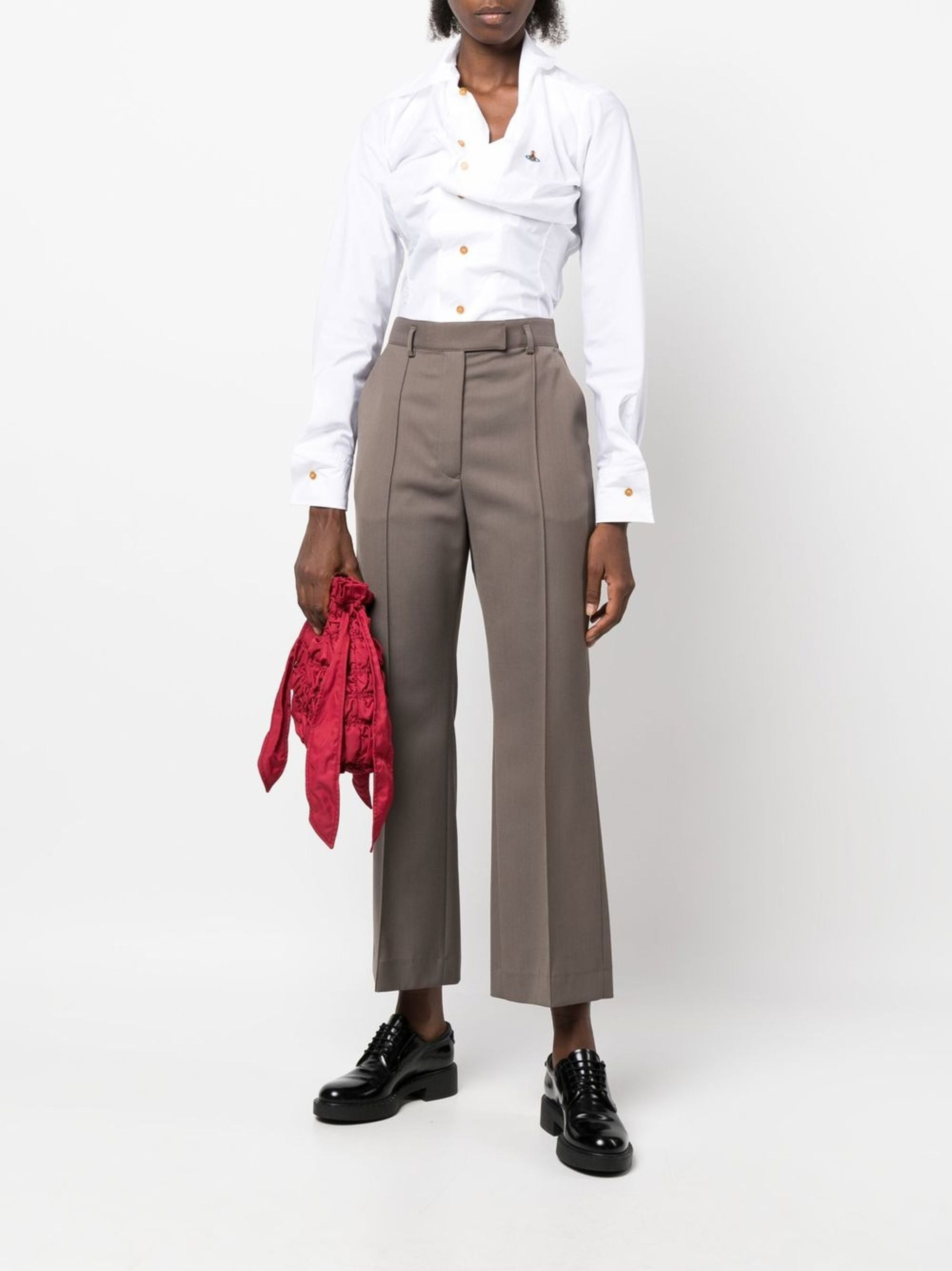 Vivienne Westwood Orb-logo Long-sleeve Shirt - 5