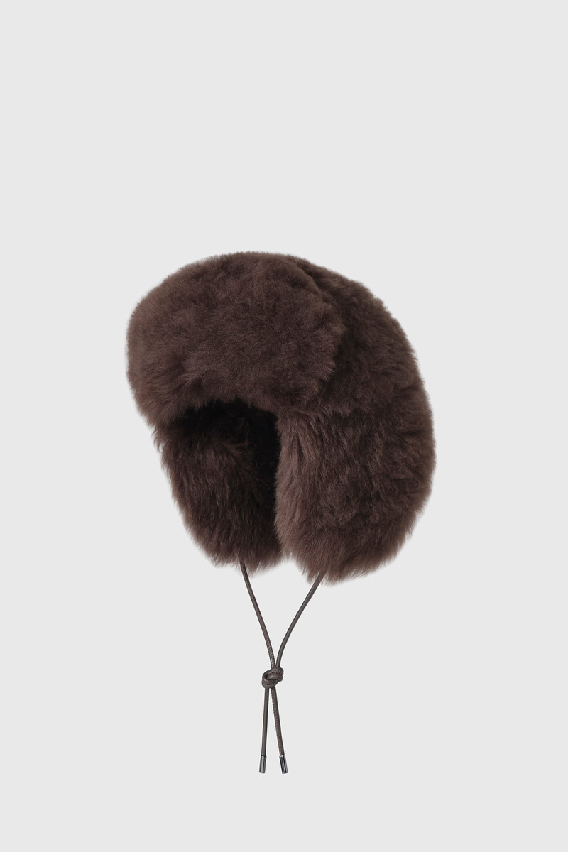 ZORICA shearling aviator hat 1