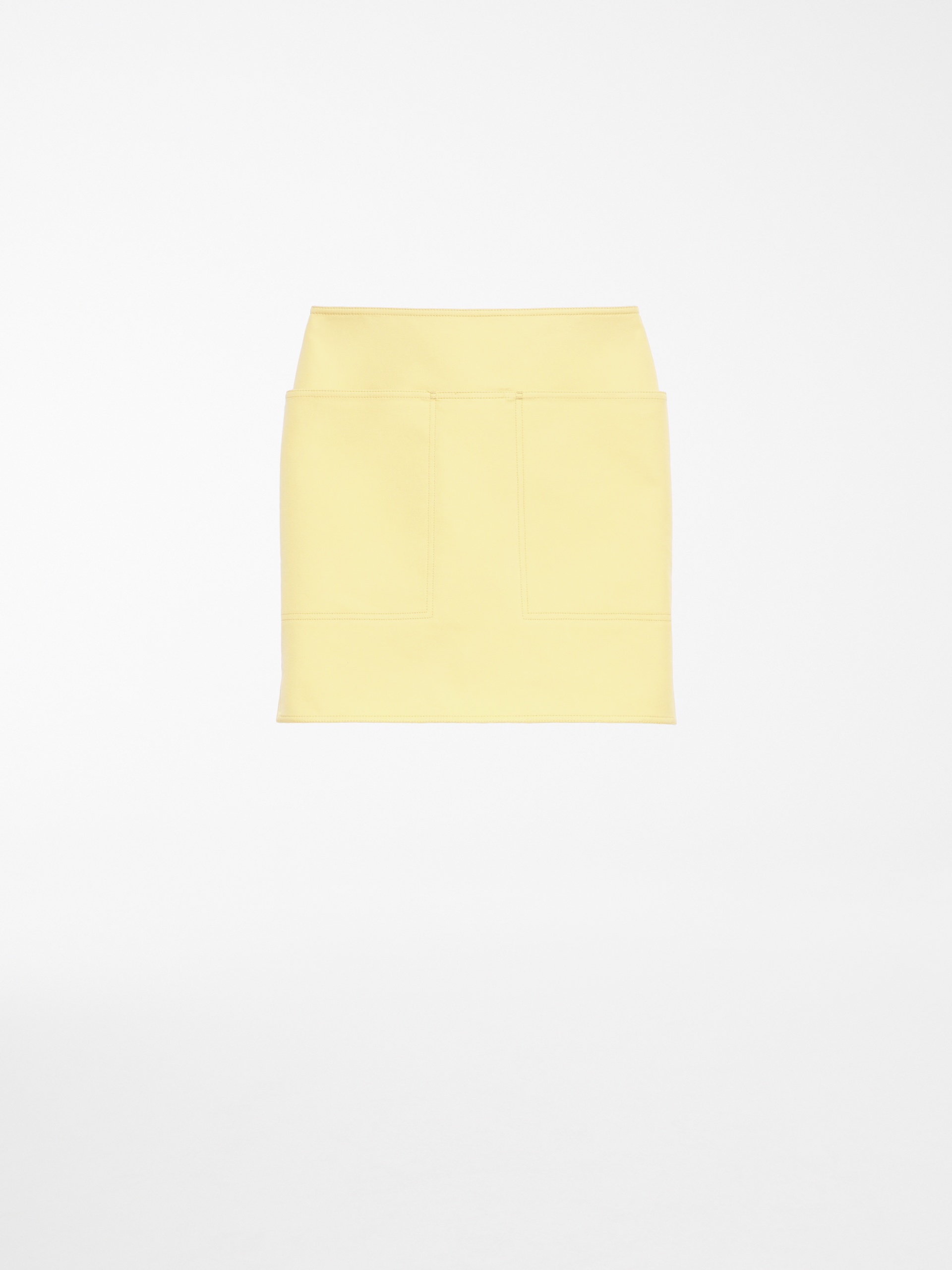 Cotton gabardine skirt - 1