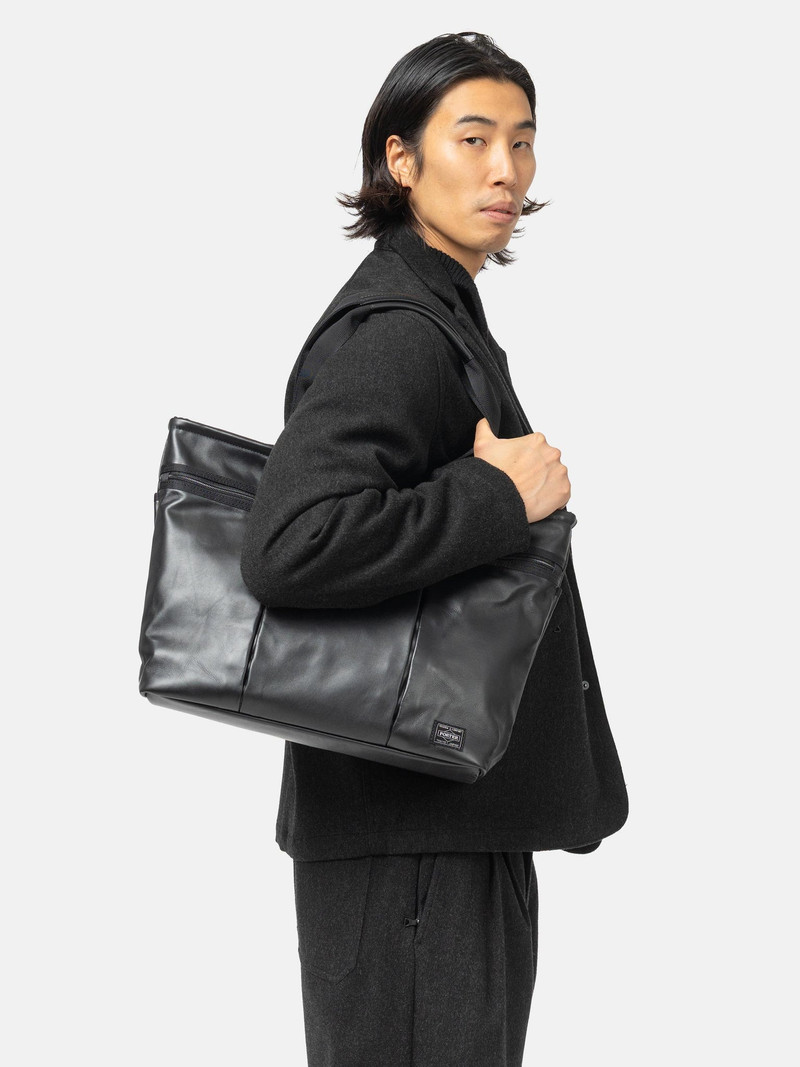 PORTER ALOOF Tote Bag Black outlook