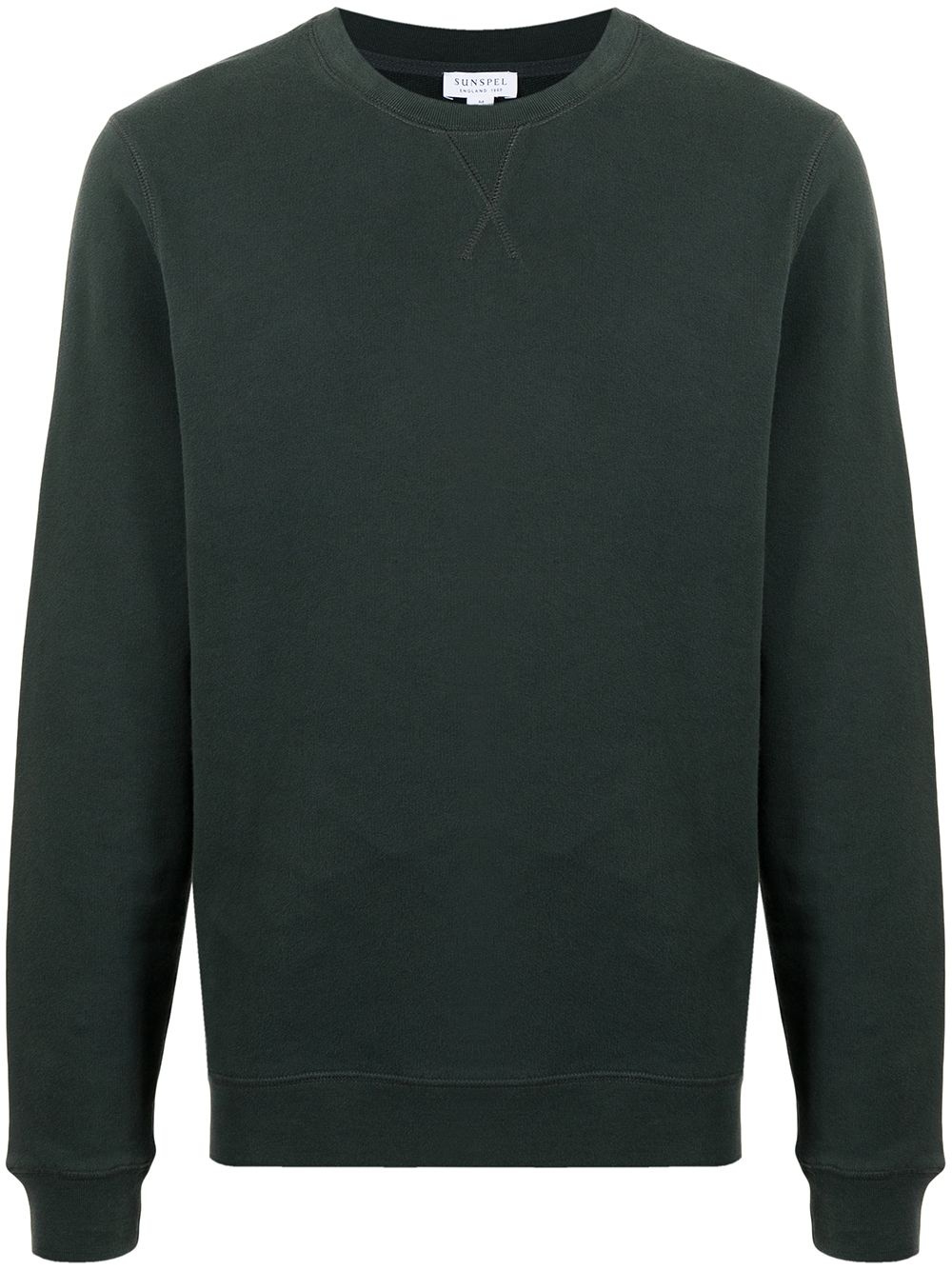 loopback crew-neck sweatshirt - 1