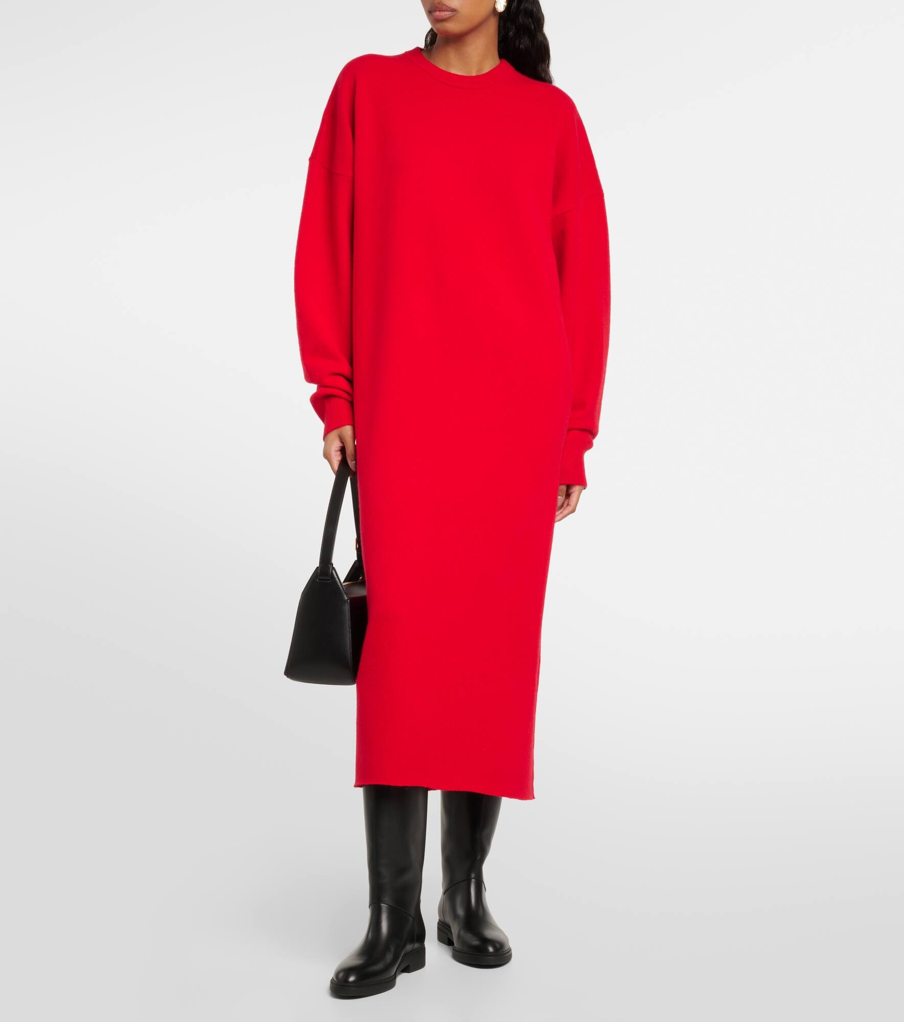 Weird cashmere-blend midi dress - 2
