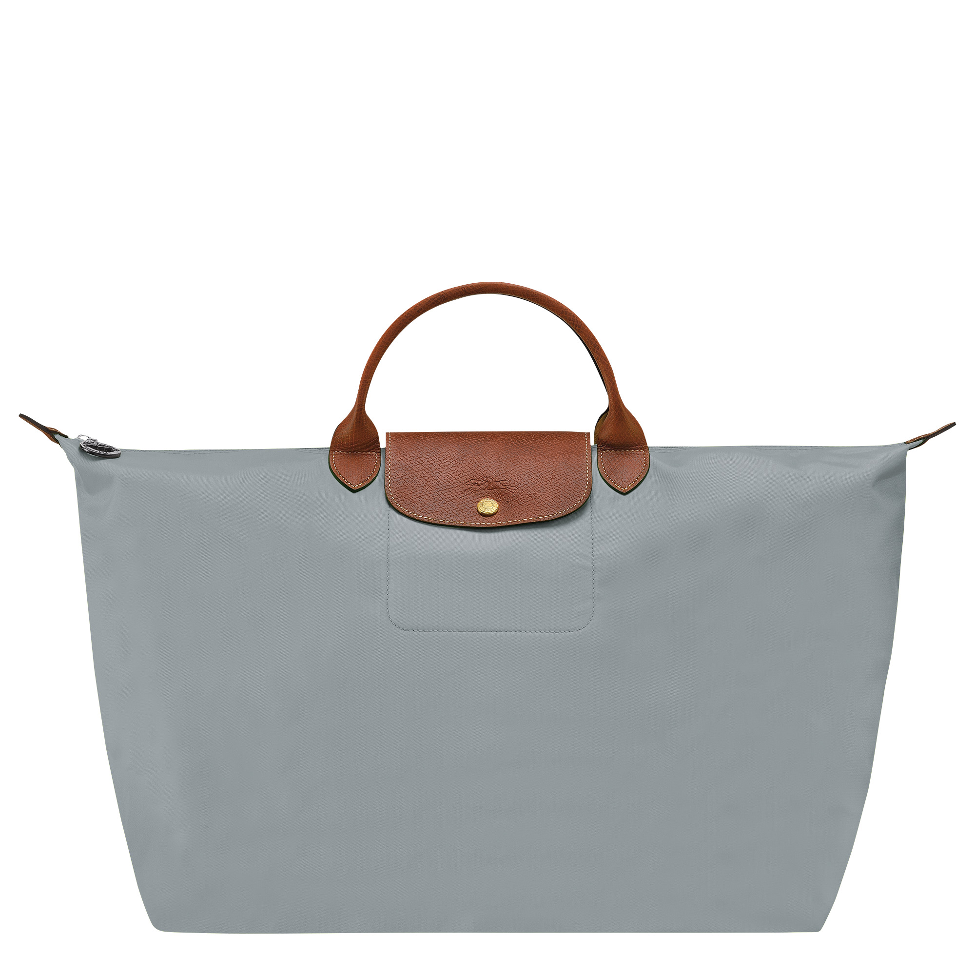 Le Pliage Original S Travel bag Steel - Recycled canvas - 1