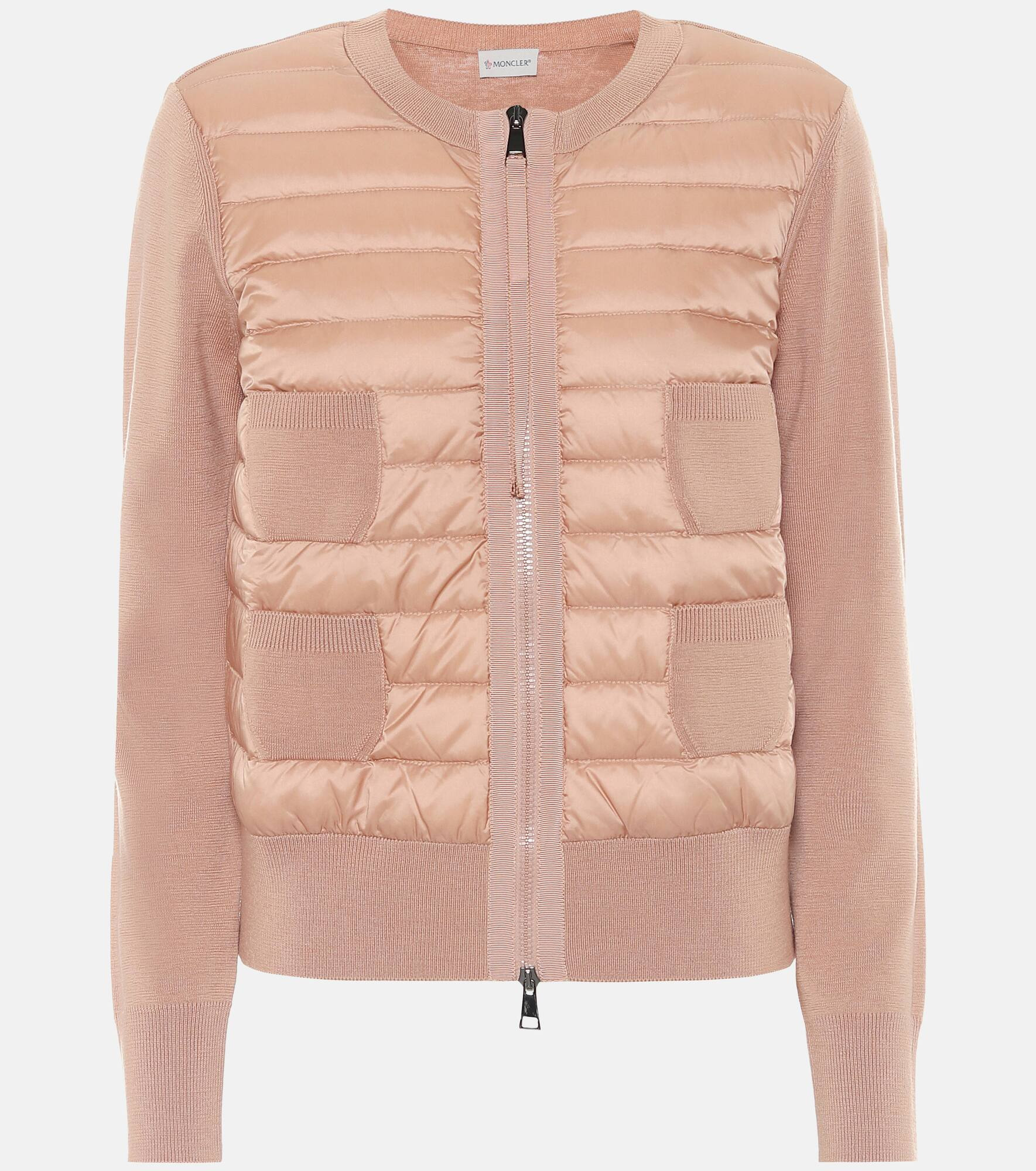 Down and wool jacket - 1