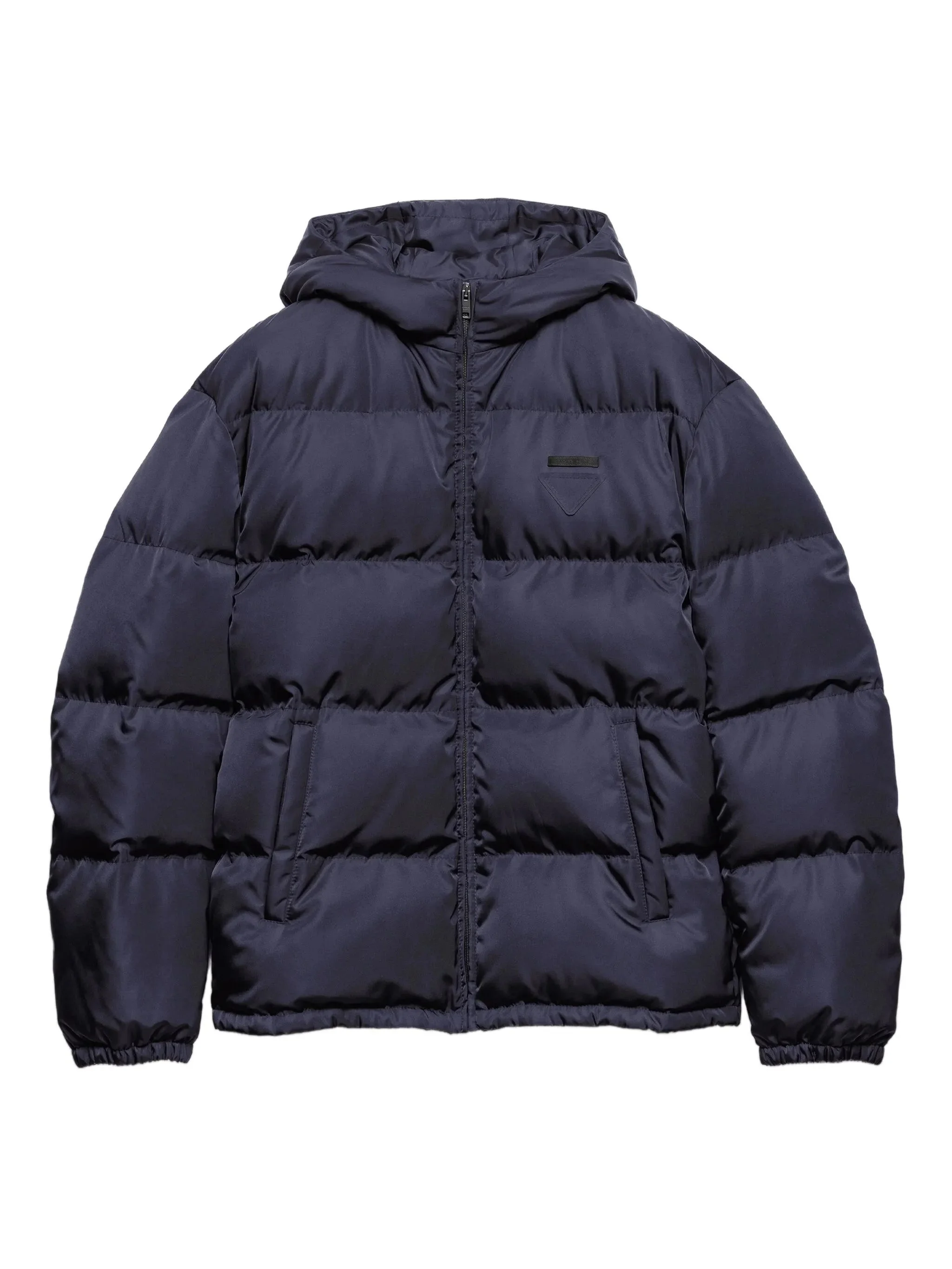Prada Medium-weight Hooded Re-Nylon Down Jacket - 1