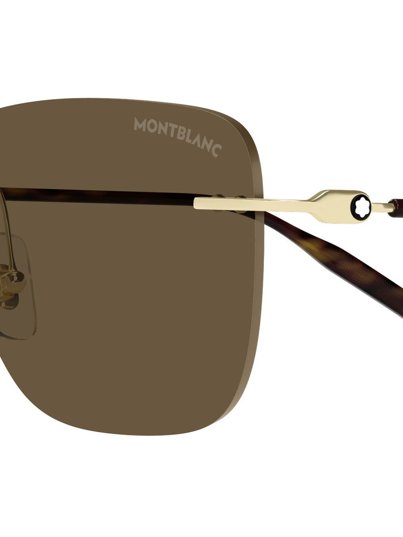 Montblanc square-frame sunglasses outlook