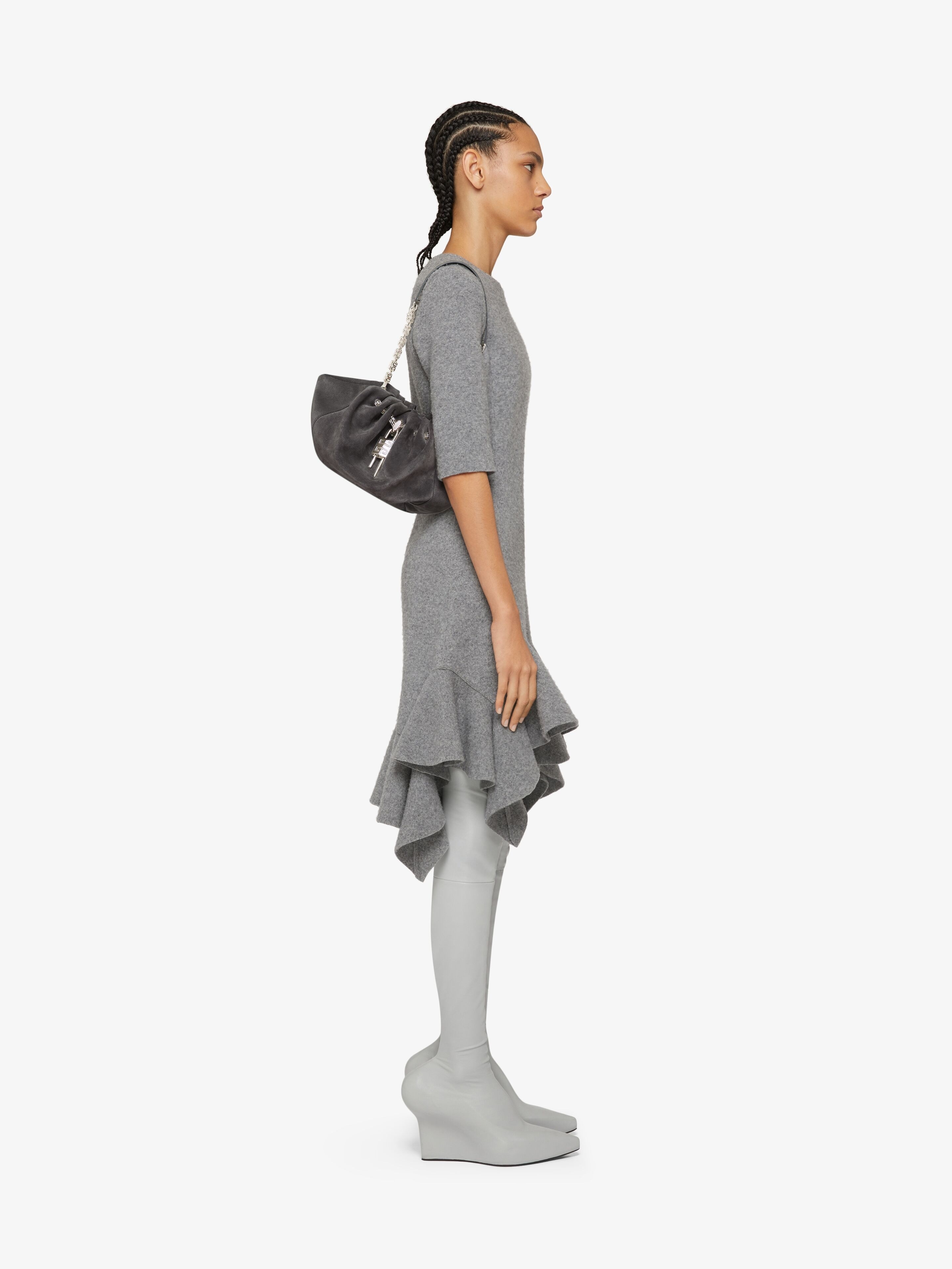 SMALL KENNY BAG IN SUEDE - 2