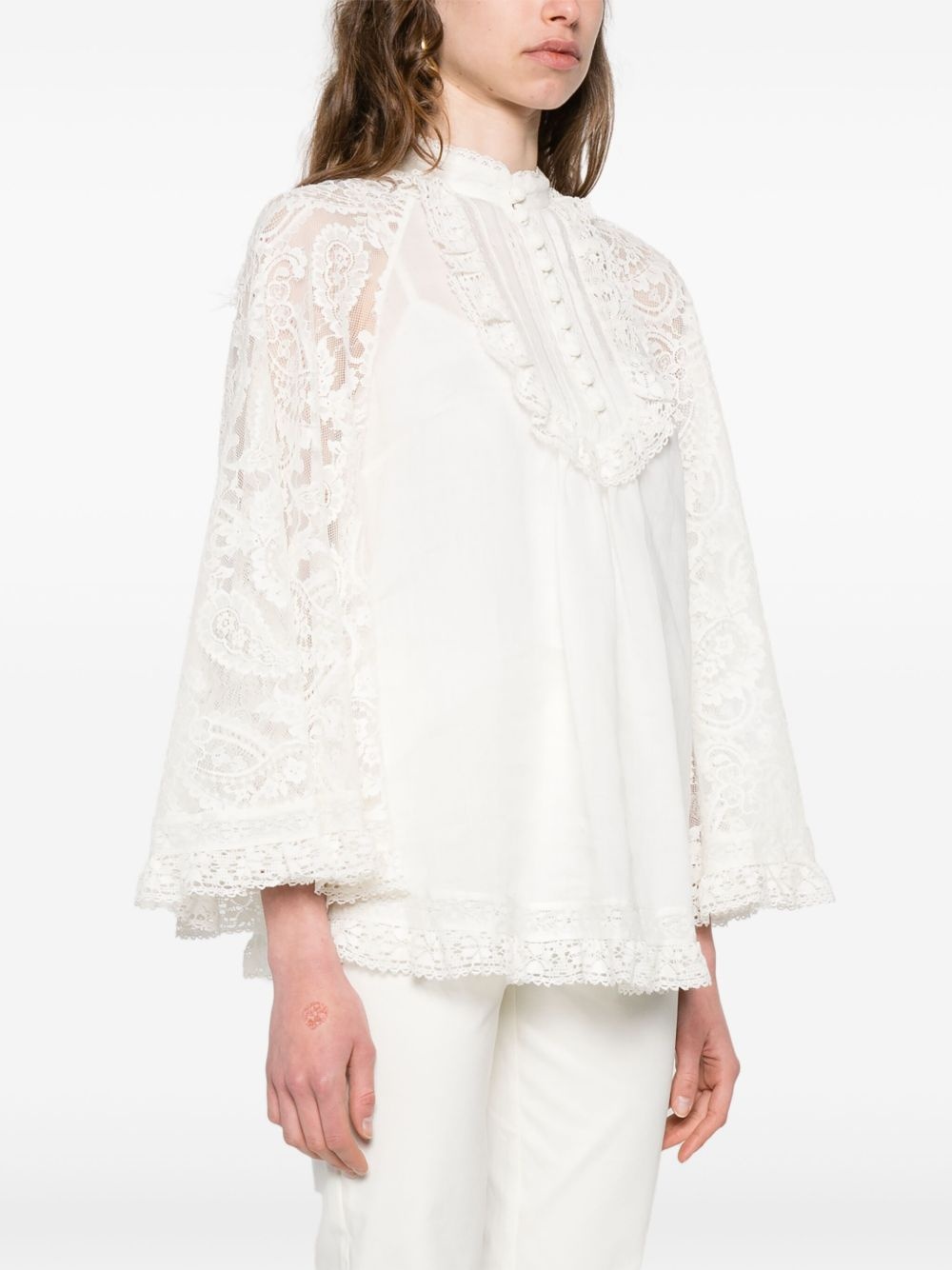 Zimmermann Women Ascension Lace Detail Tunic - 5