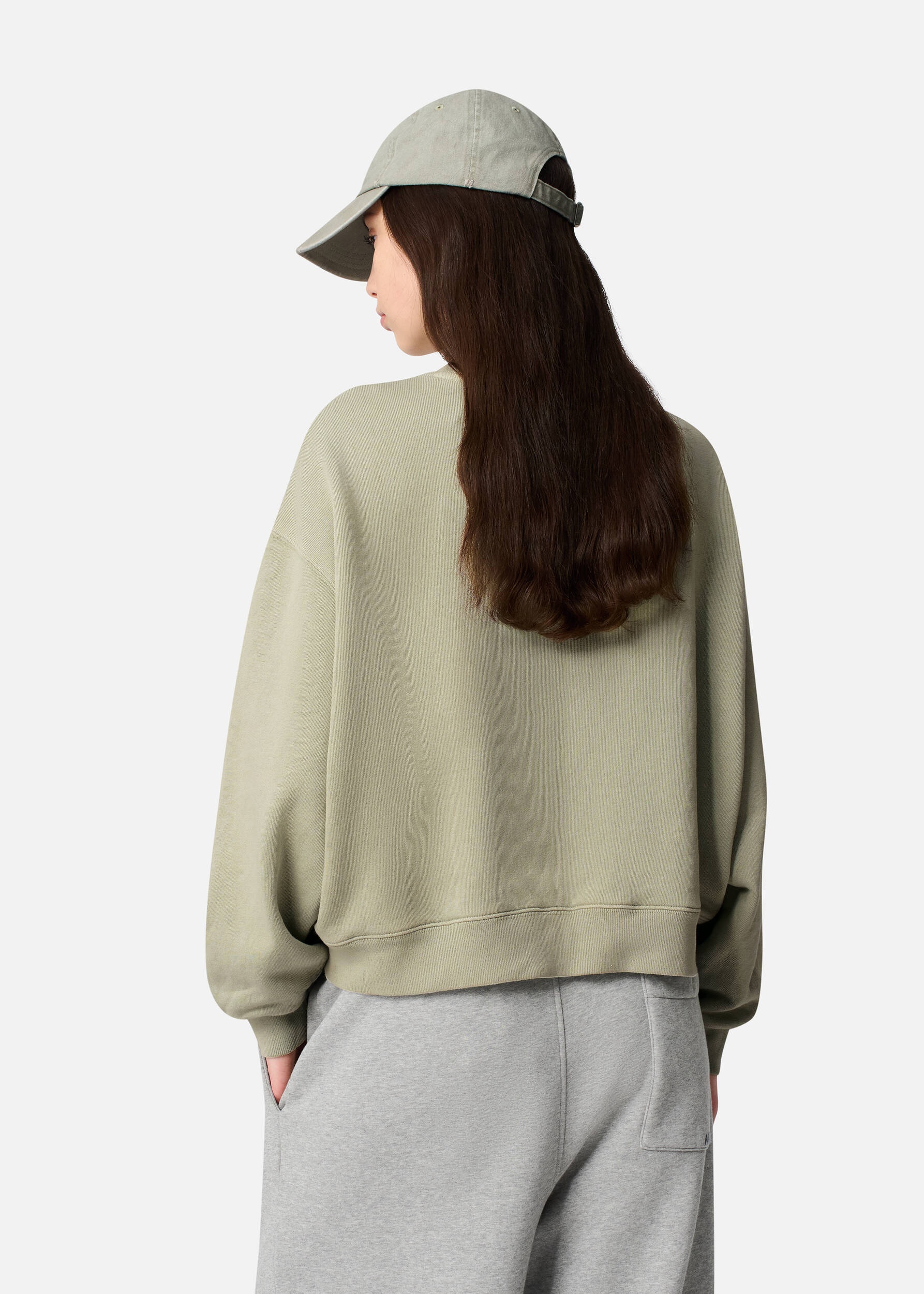 Distort Washed Sweatshirt - 2
