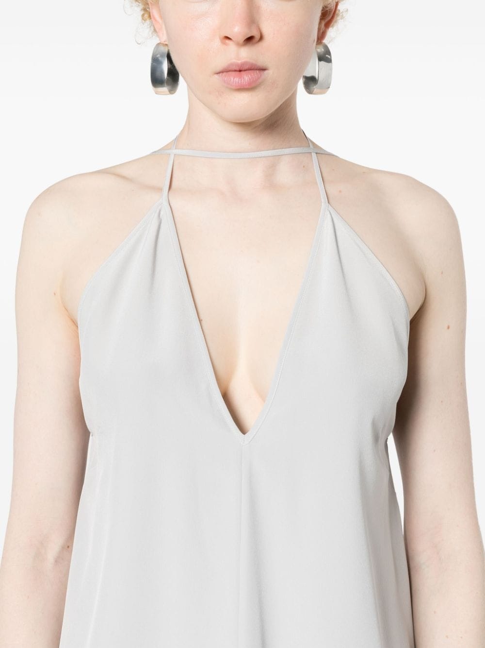 V-neck spaghetti-straps top - 5