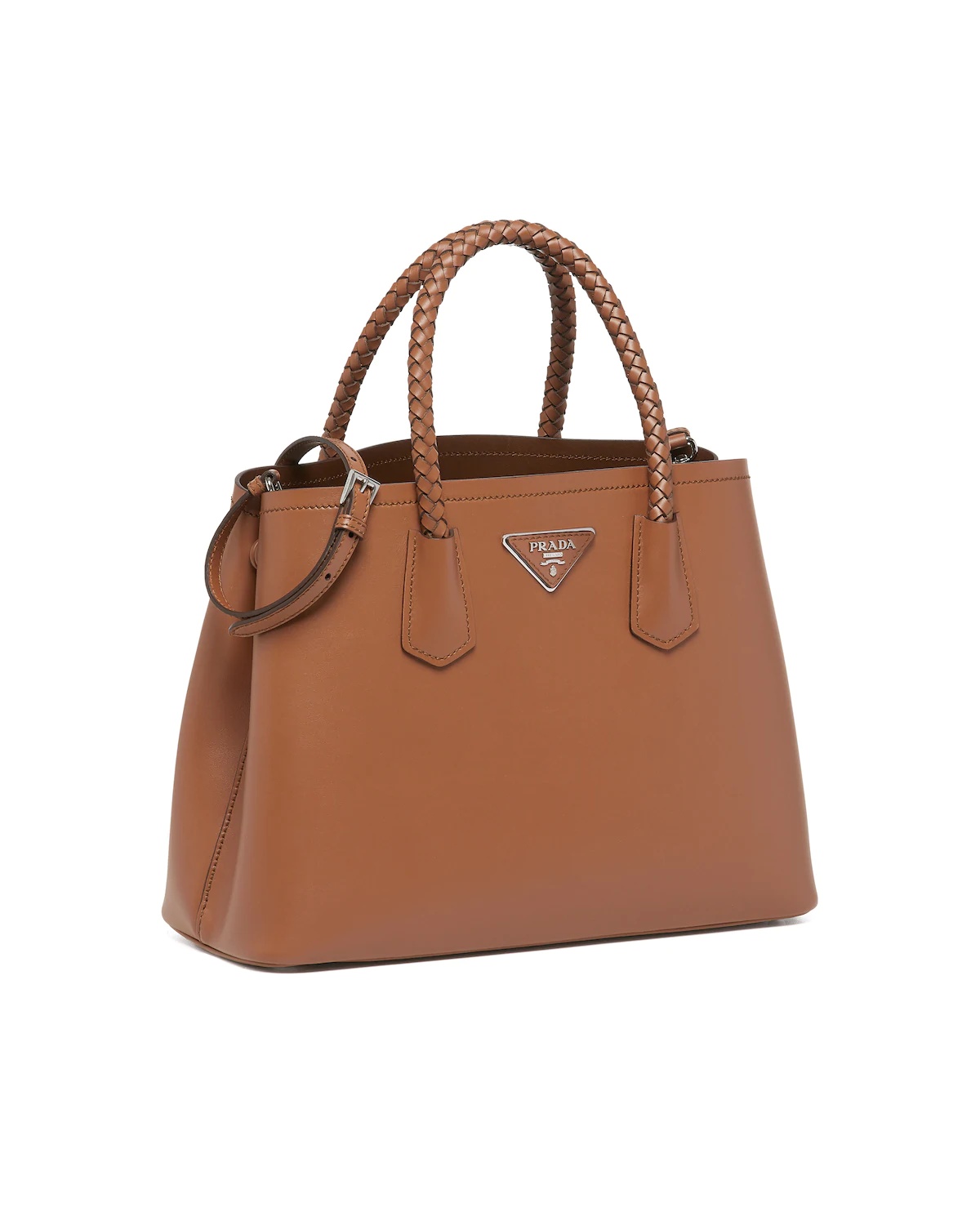 Prada Double medium leather handbag - 3