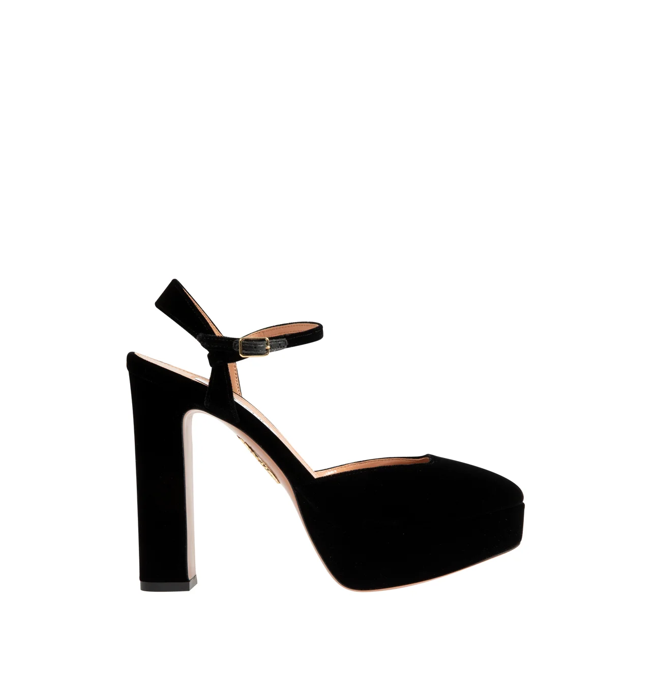 AMIRA 110 SUEDE PLATFORM PUMP - 1