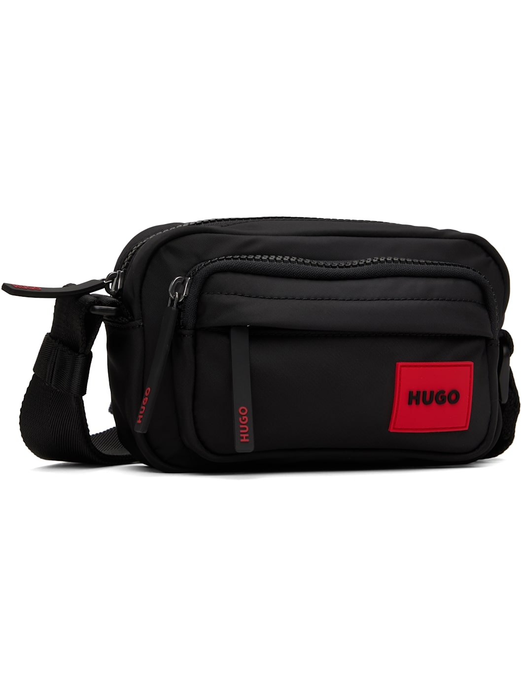 Black Logo Patch Bag - 2