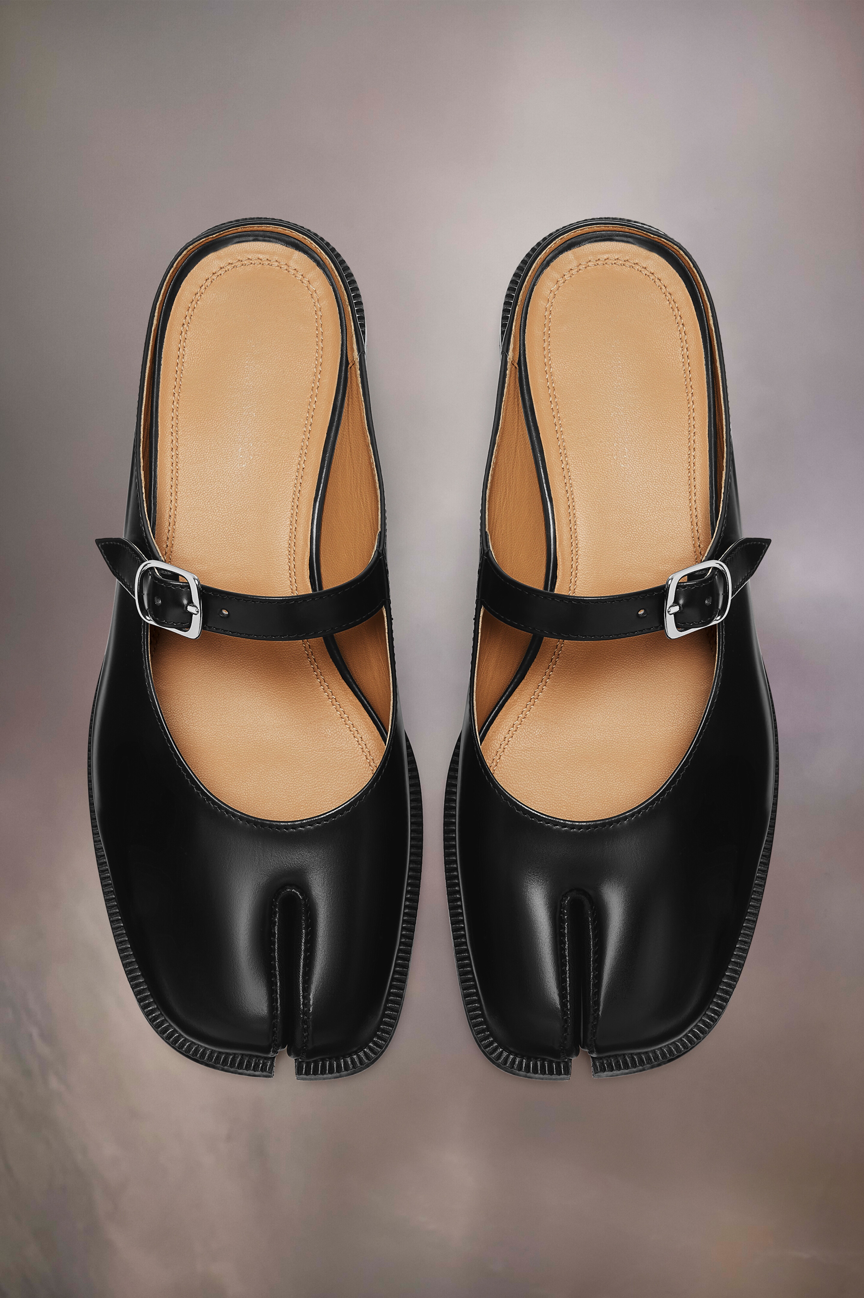 Tabi City Mary-Jane Mules - 4