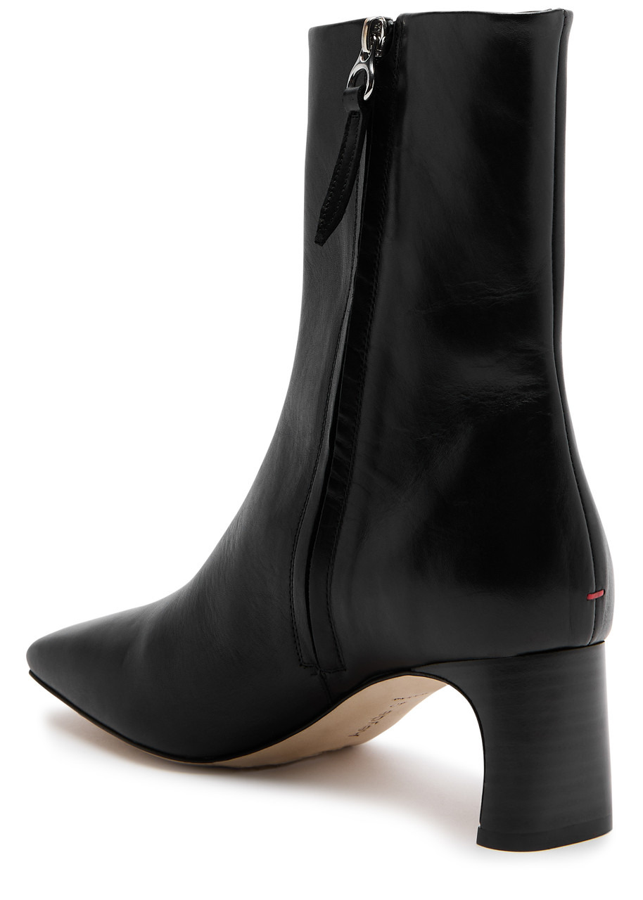 Aeyde Tabitha 65 Leather Ankle Boots - 2