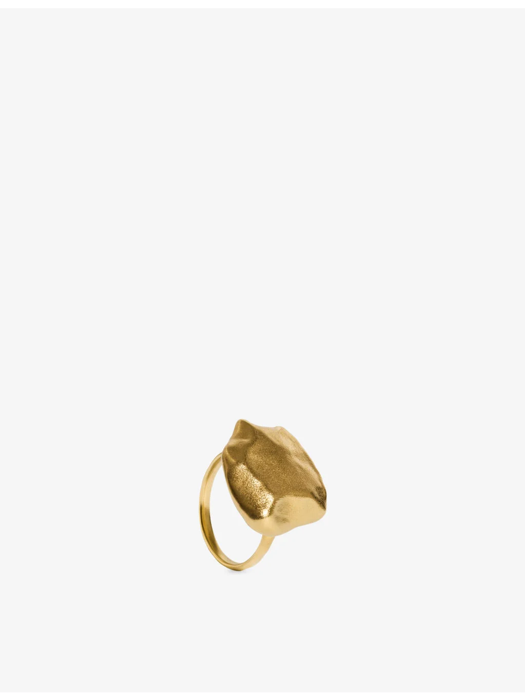 Fragments Bold 18ct Yellow Gold-Plated Vermeil Sterling-Silver Ring - 1