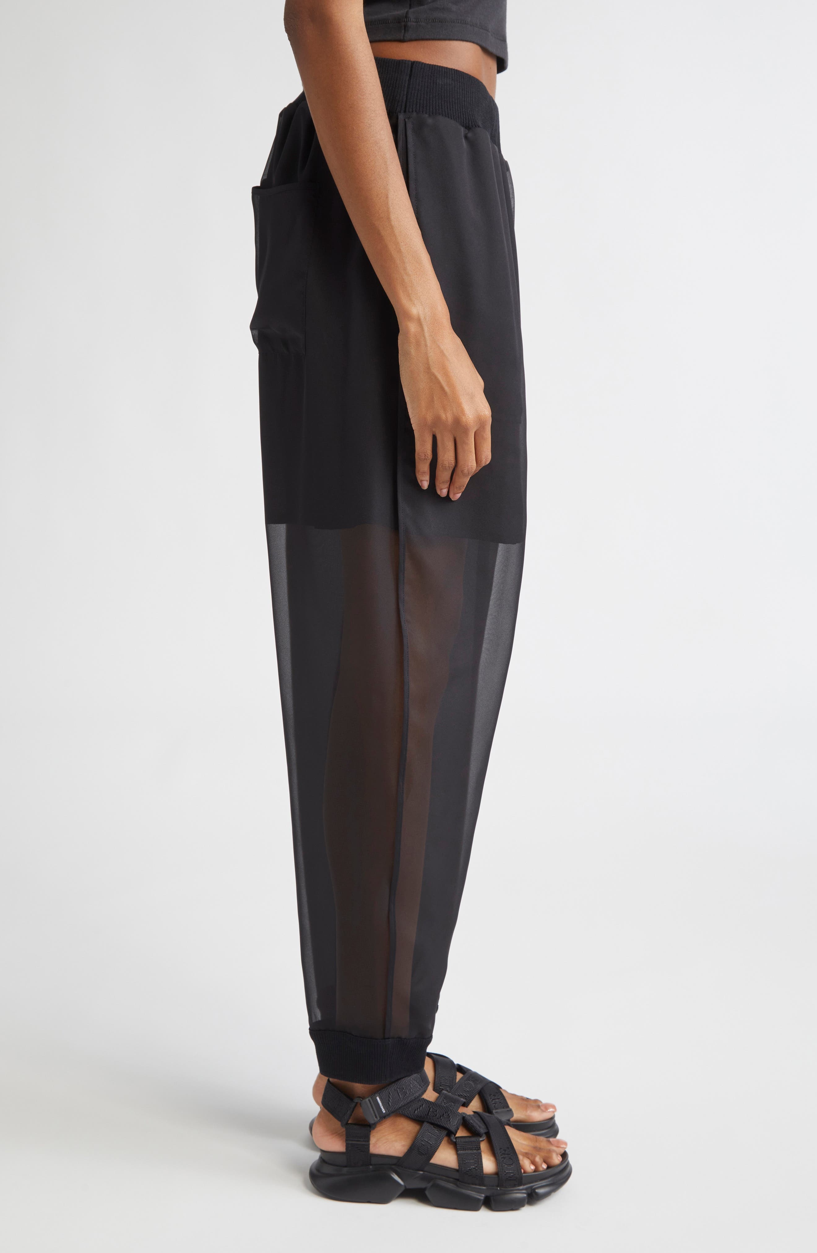Undercover Semisheer Joggers in Black at Nordstrom - 4