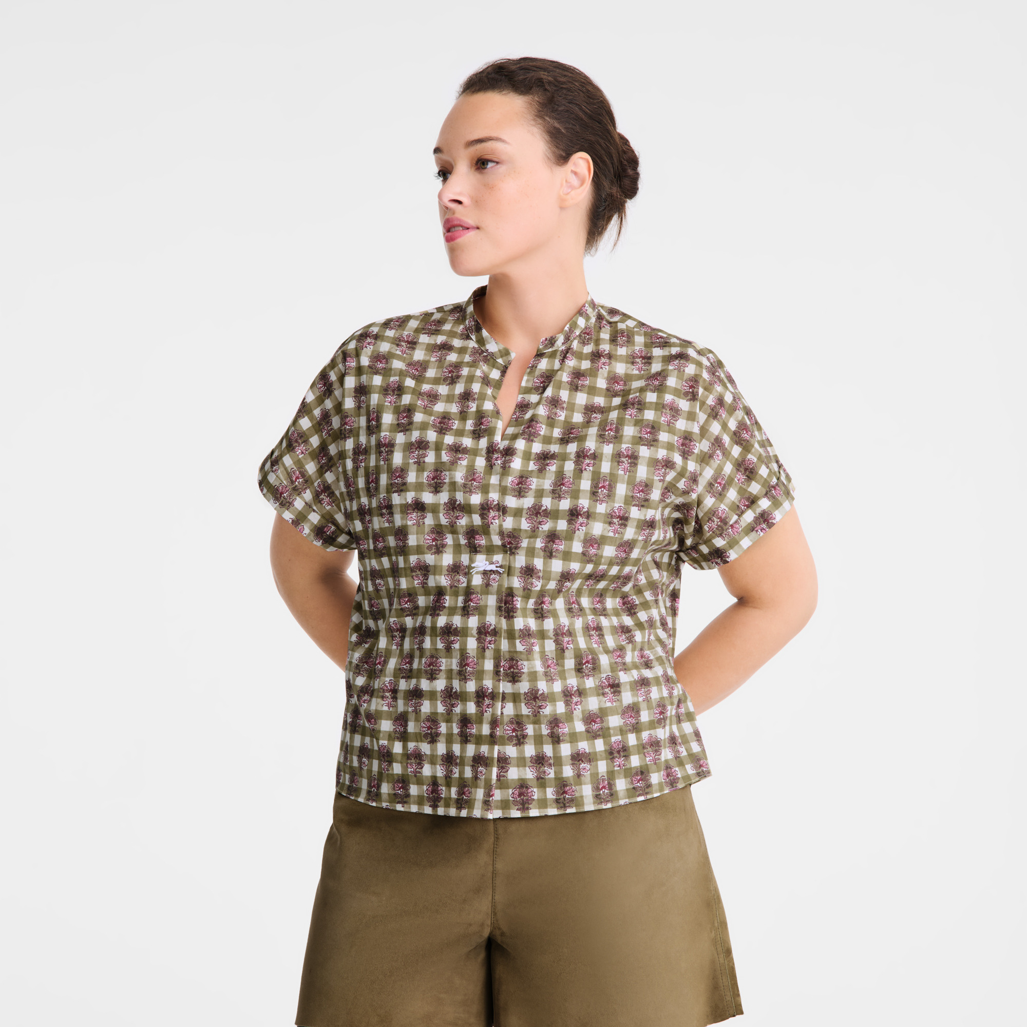 Blouse Artichoke - Vichy print veil - 4