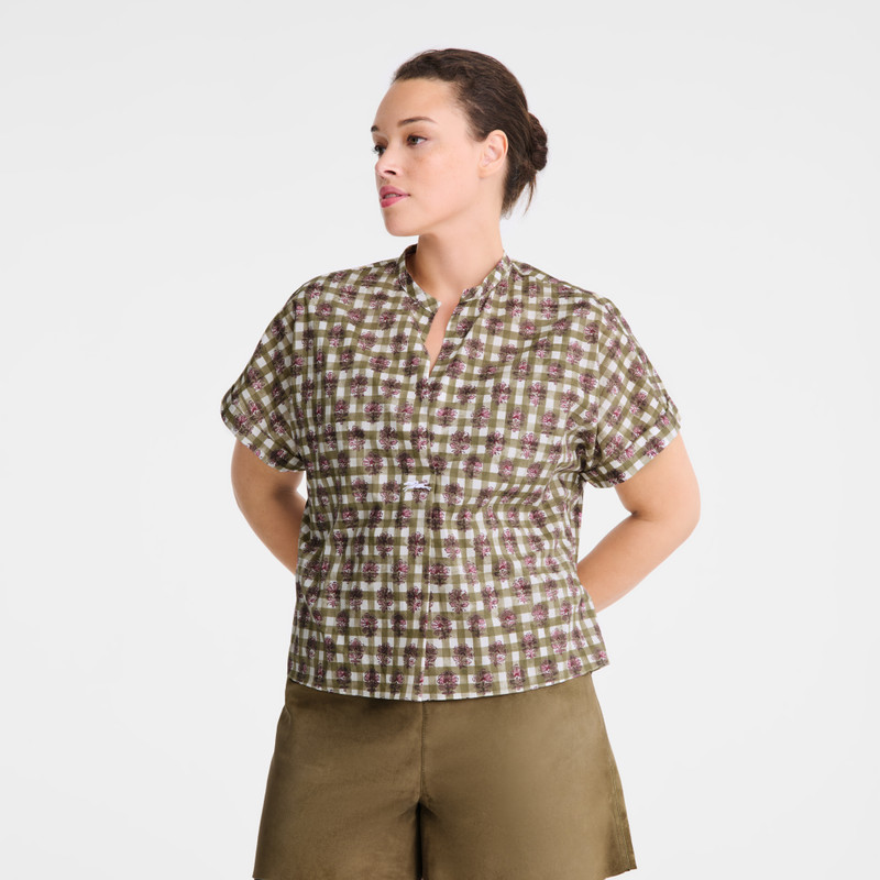 Blouse Artichoke - Vichy print veil 4