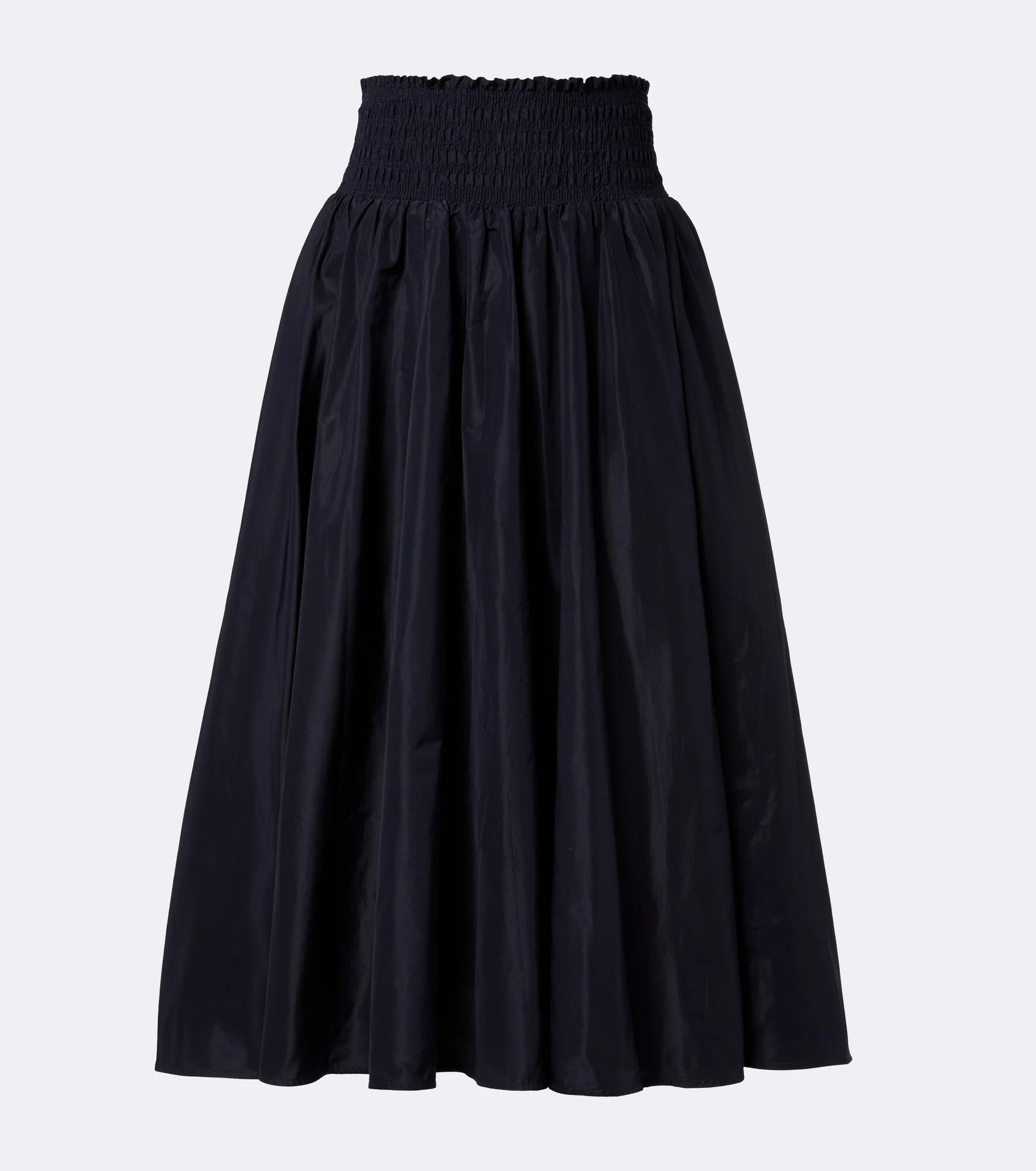 Shirred midi skirt - 1