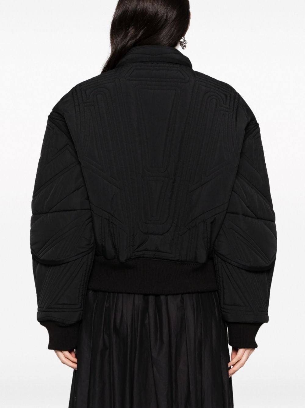 quilted bomber jacket - 4