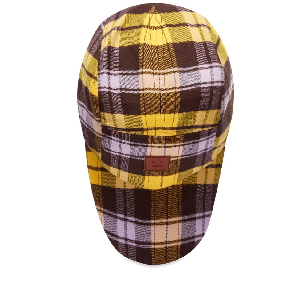 Acne Studios Crunn Check Face Cap - 2