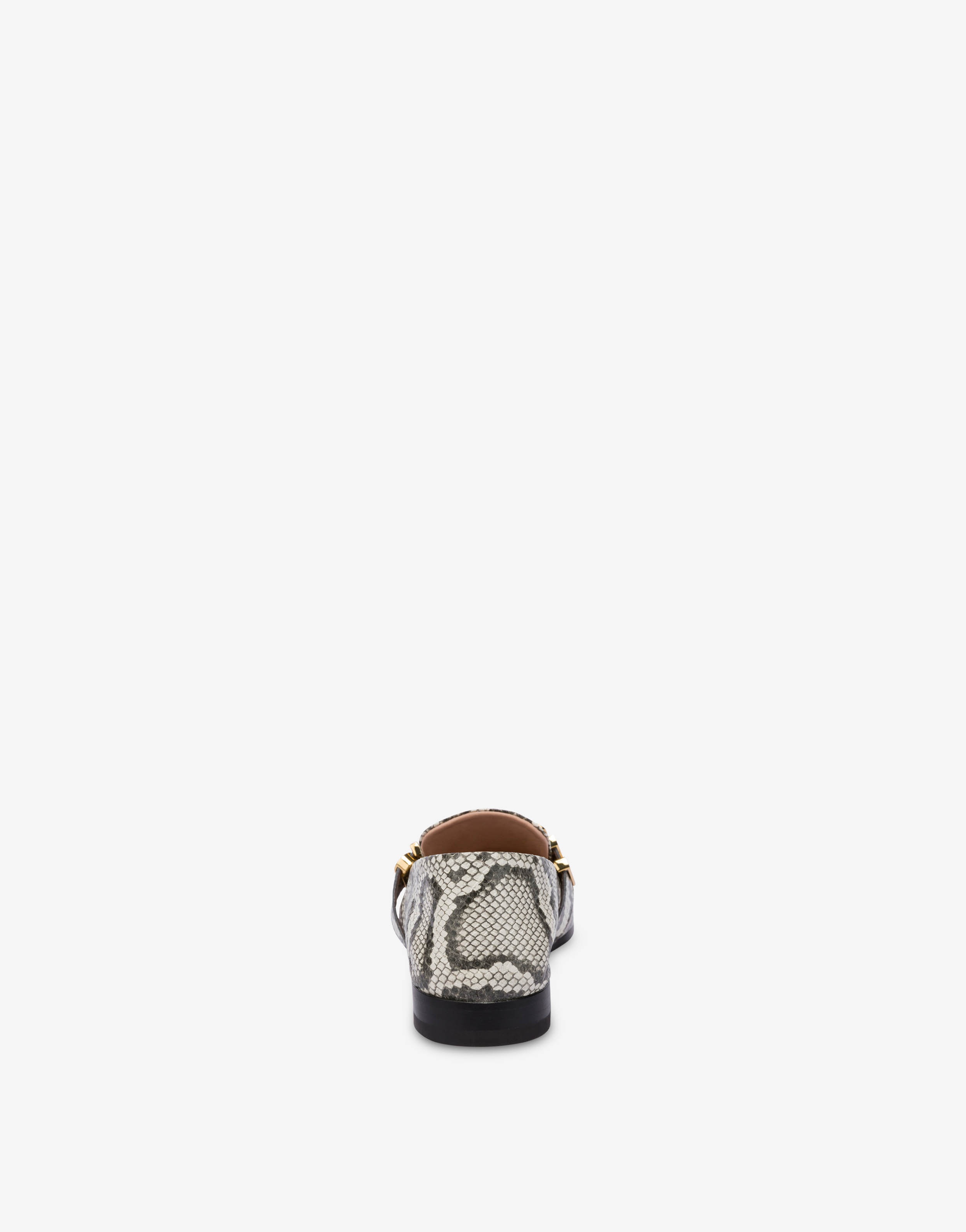 PYTHON-PRINT CALFSKIN SLIPPERS - 3