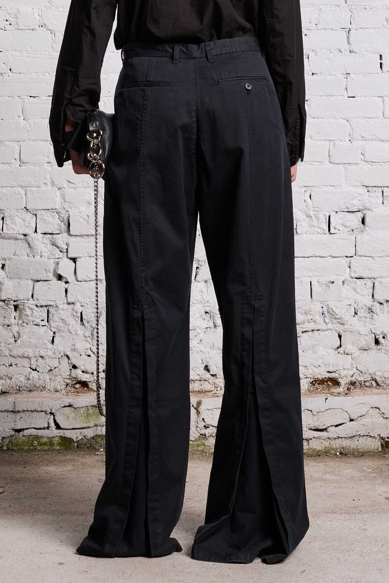 TRENCH TROUSER - BLACK - 7