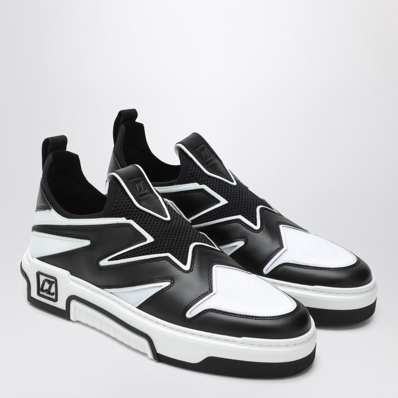 Christian Louboutin Astroflash Black Leather And Textile Sneakers Men - 2