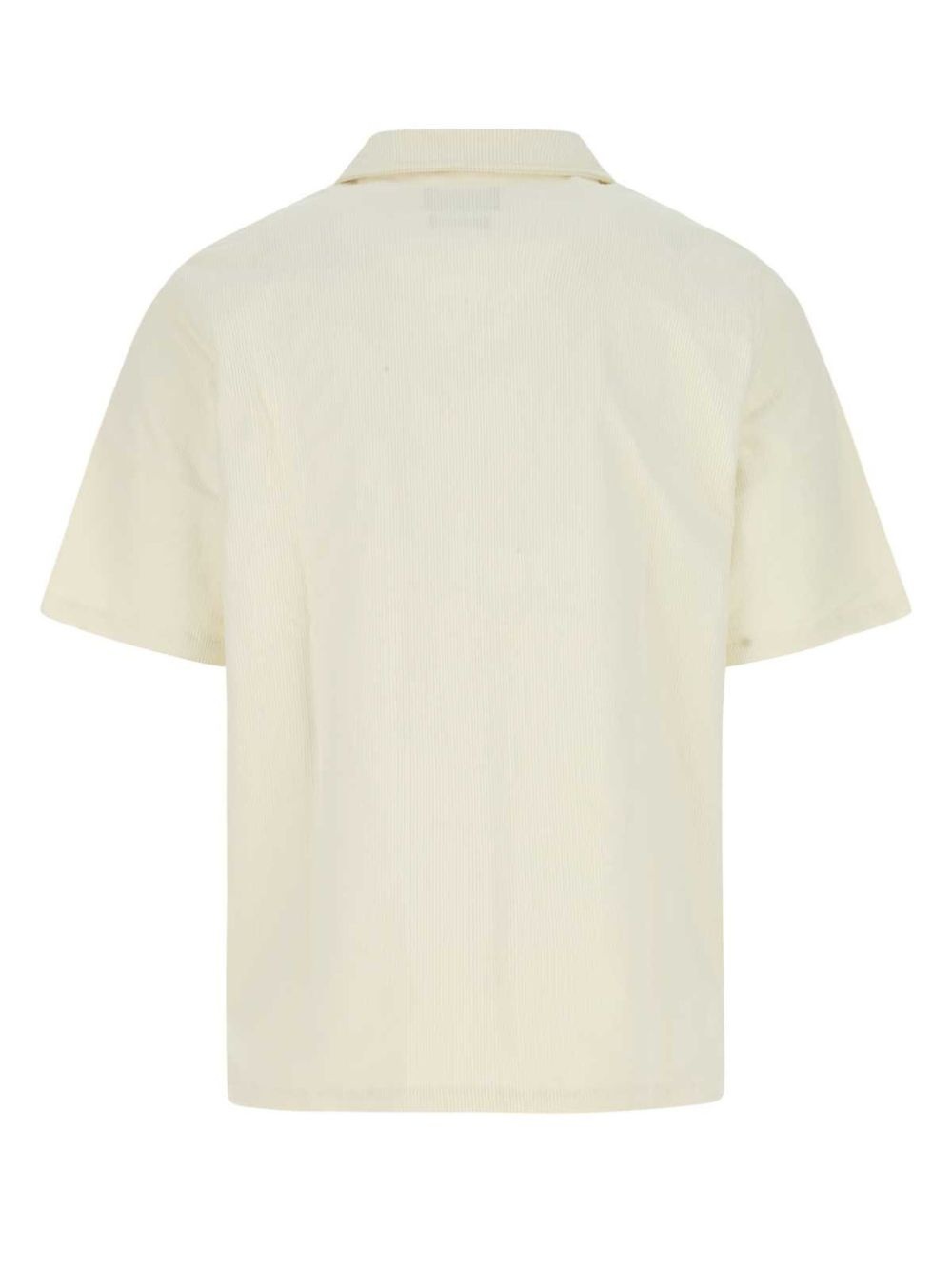 short-sleeve corduroy cotton shirt - 2