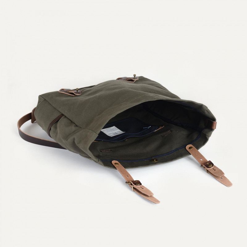 GASTON MUSETTE SATCHEL BAG - KHAKI BM 4