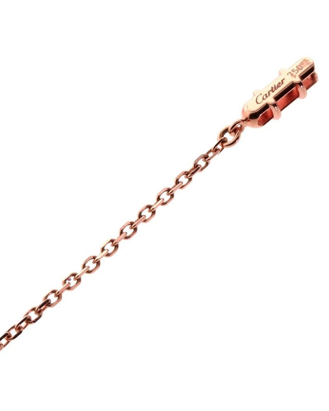 Cartier 18K Rose Gold 17.94 ct. tw. Diamond & Pink Quartz Monica Bellucci Necklace (Authentic Pre-Ow - 3