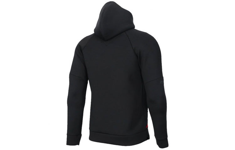 Air Jordan Athleisure Casual Sports Hooded Jacket Black 939941-010 - 2