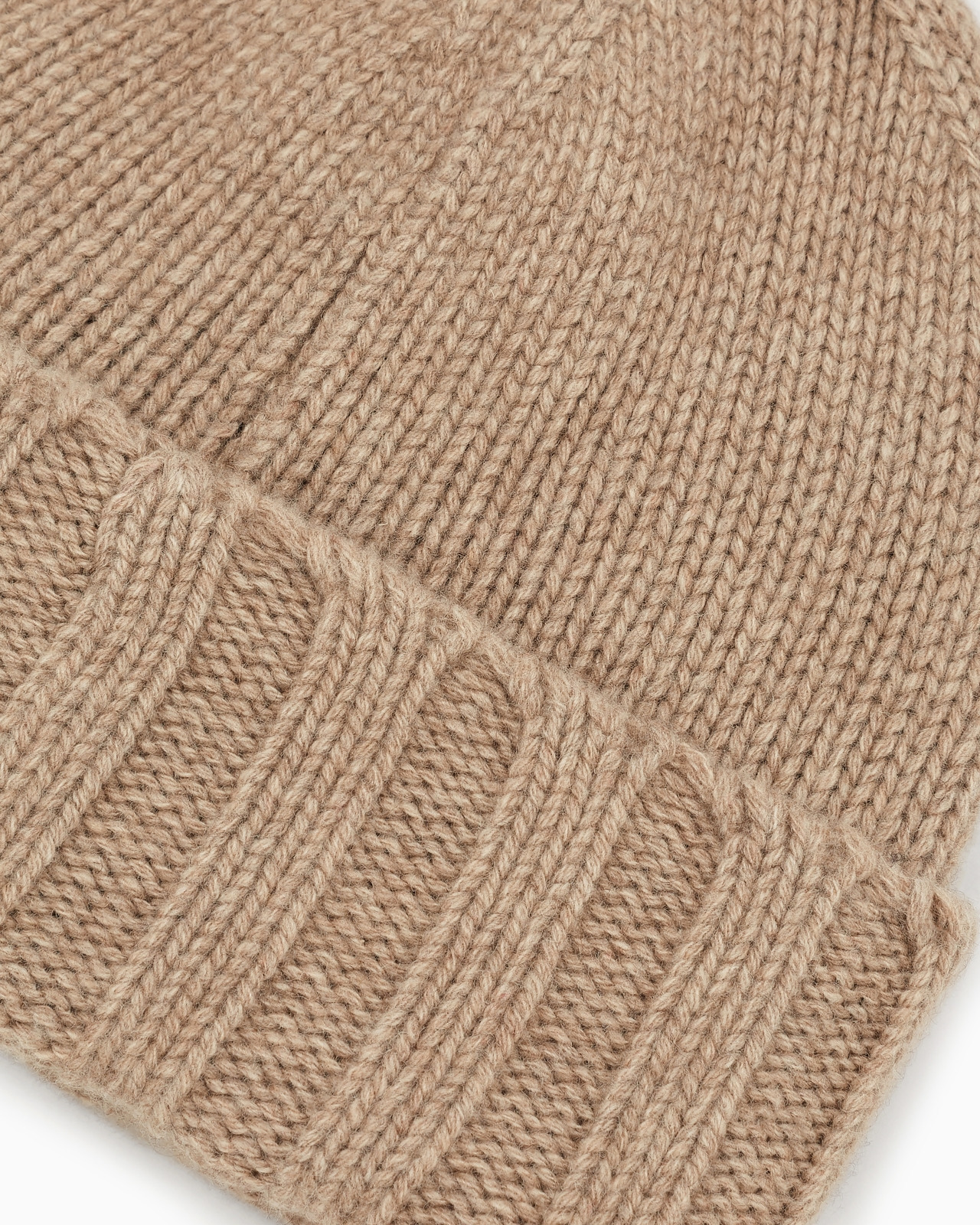 Ribbed cashmere beanie - 3