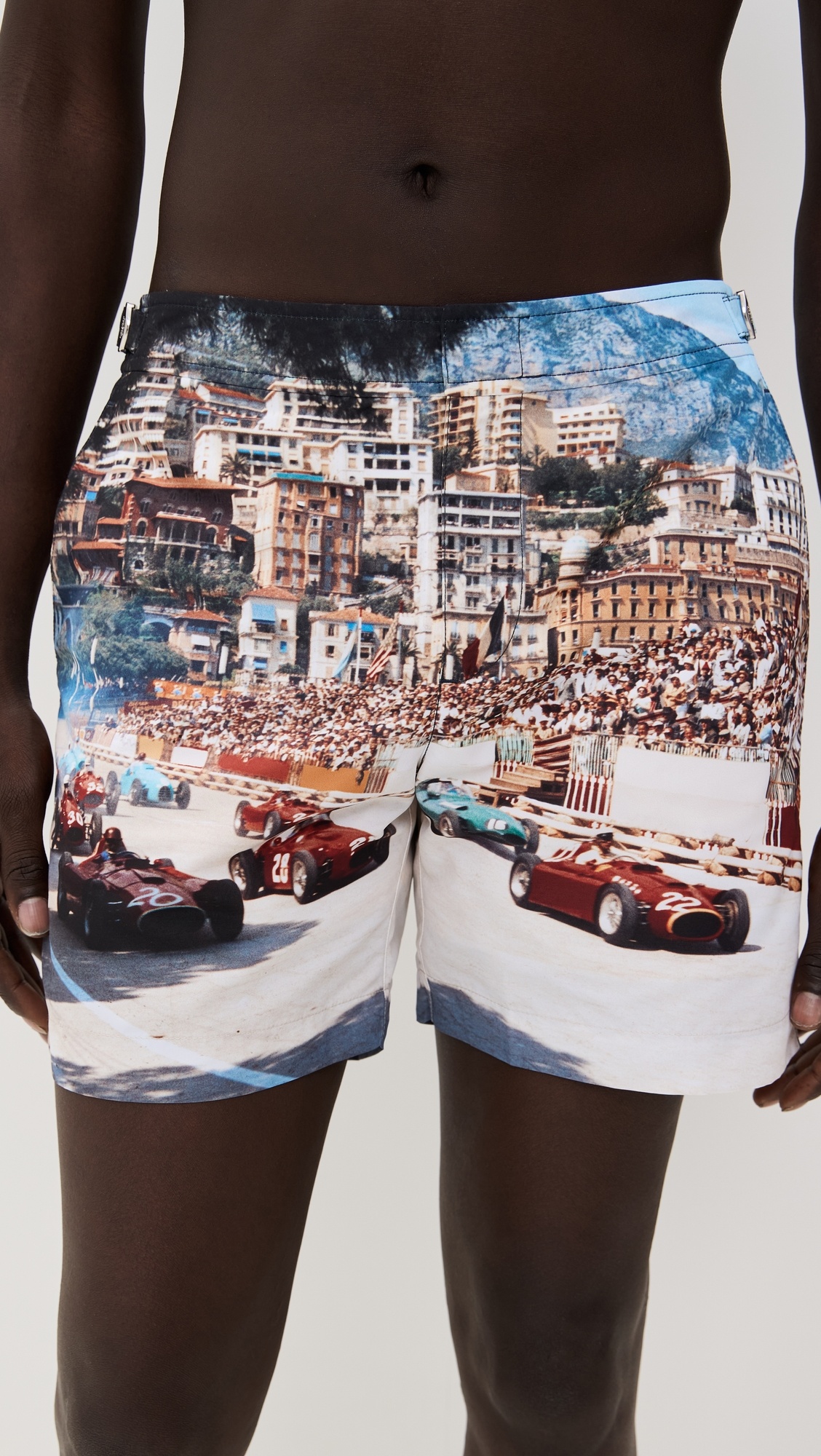 Bulldog Photographic Swim Shorts 5.5" - 7