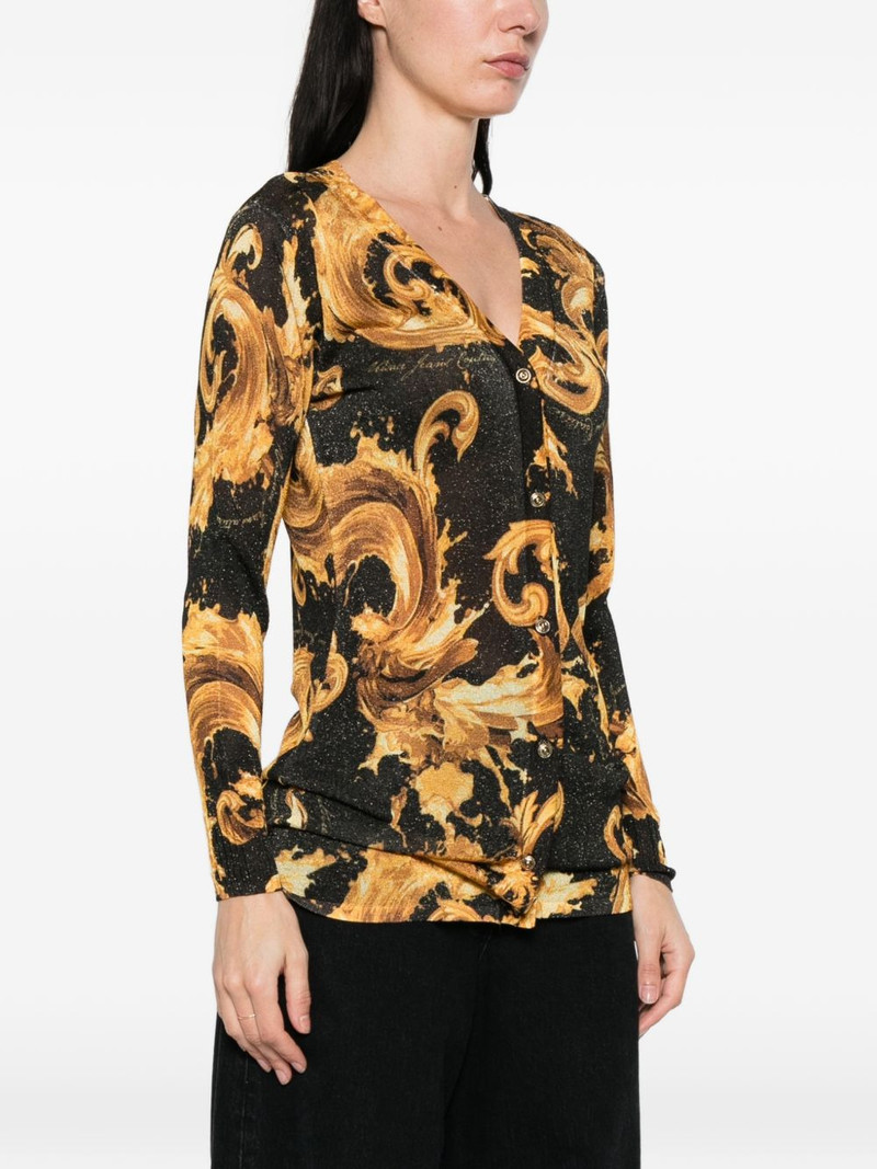 baroque-print cardigan 3