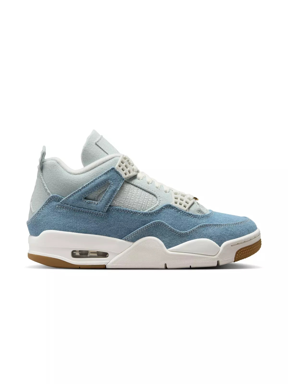 4 Retro "Worn Blue" Women's Shoe - 2