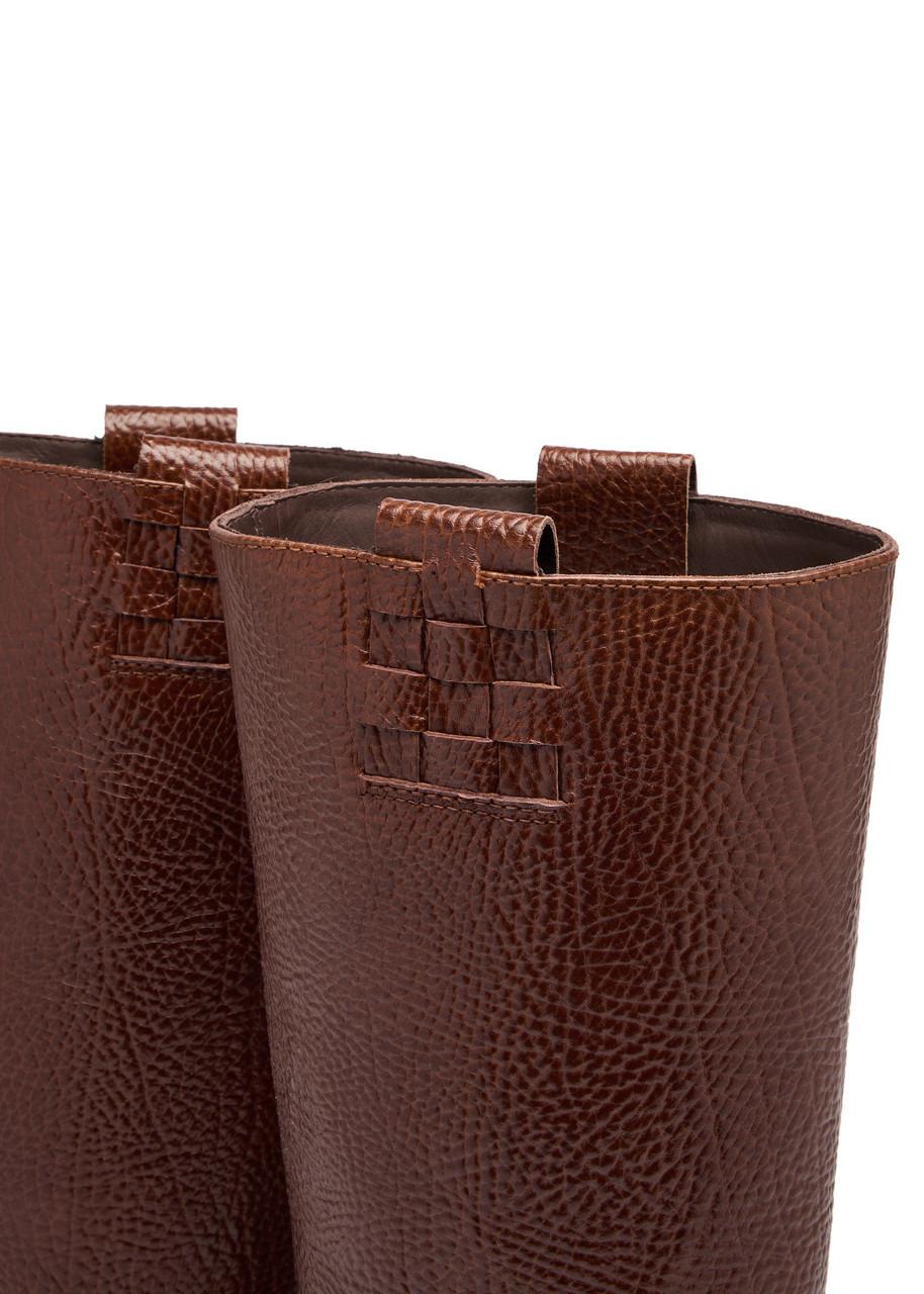 Hereu Anella Leather Knee-high Boots - 4