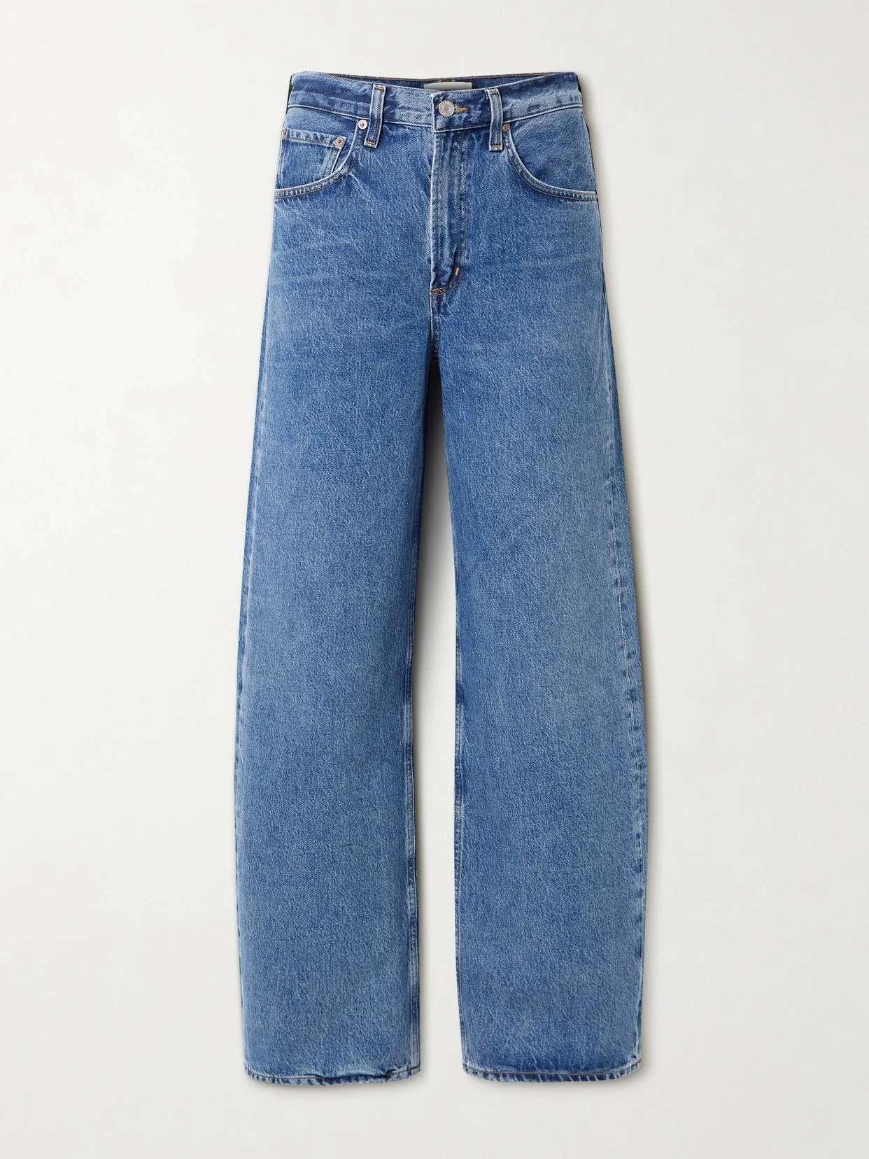 Low Curve Mid-rise Wide-leg Jeans - 1