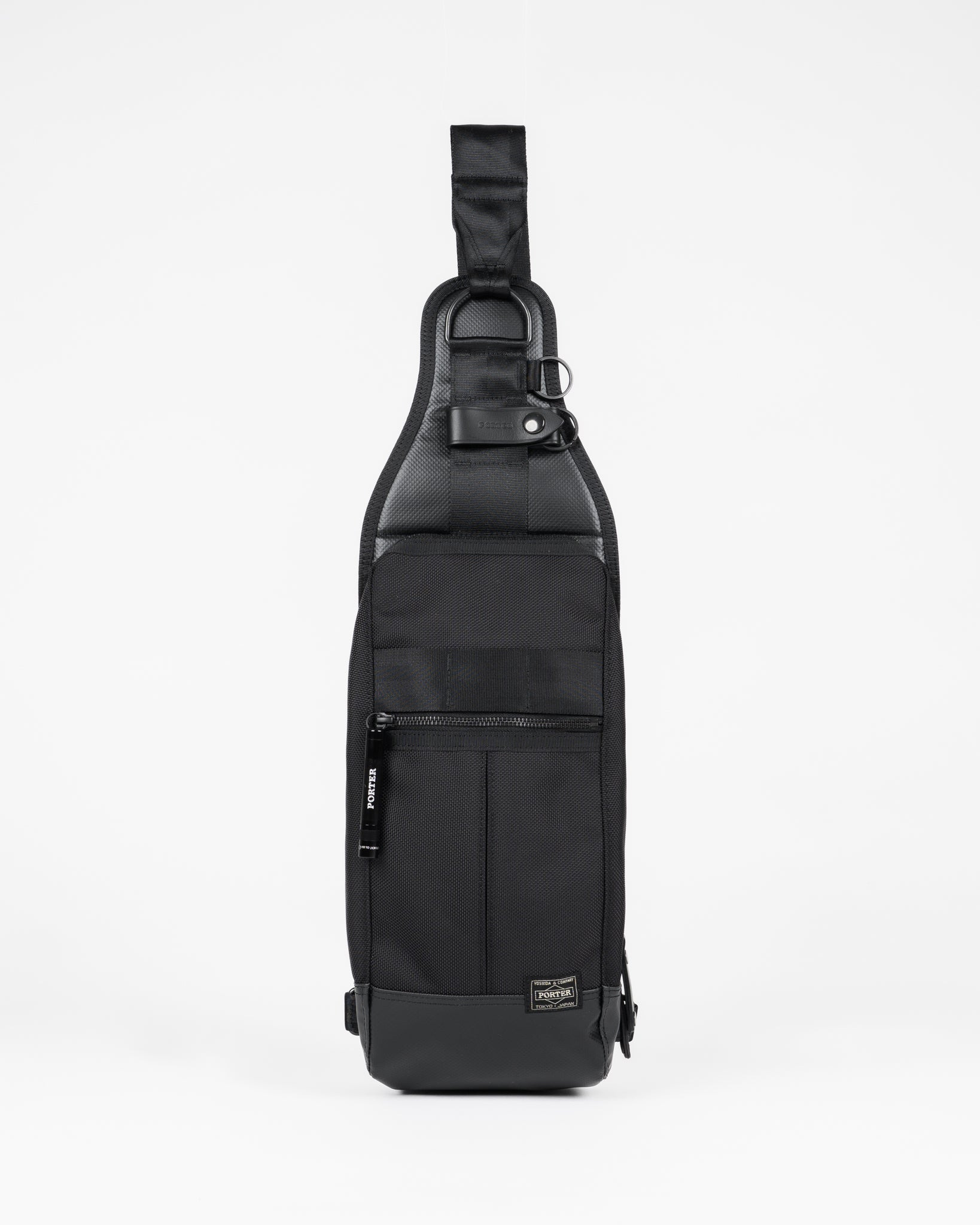 PORTER - YOSHIDA & CO. - HEAT SLING SHOULDER BAG - BLACK - 1
