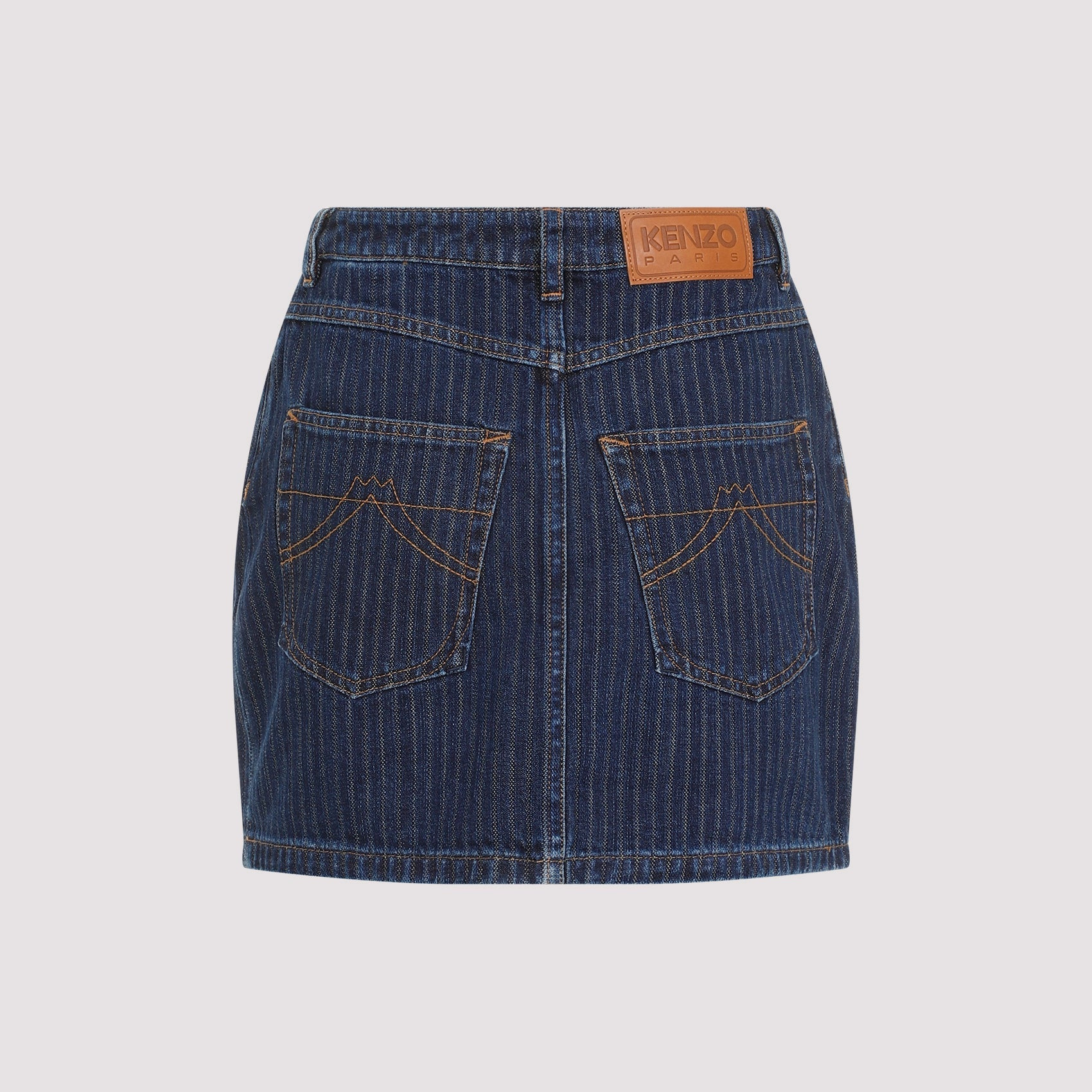 Kenzo Stripped Jacquard Mini Skirt Women - 2