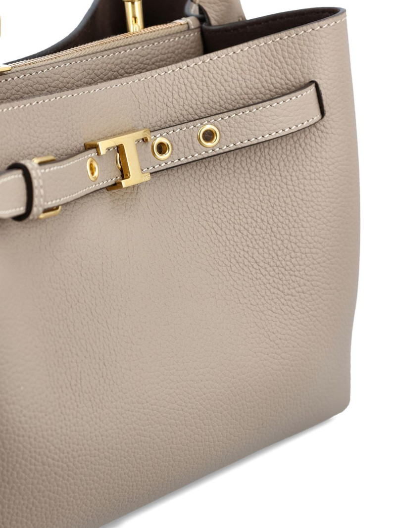 mini buckle-detail tote bag 4