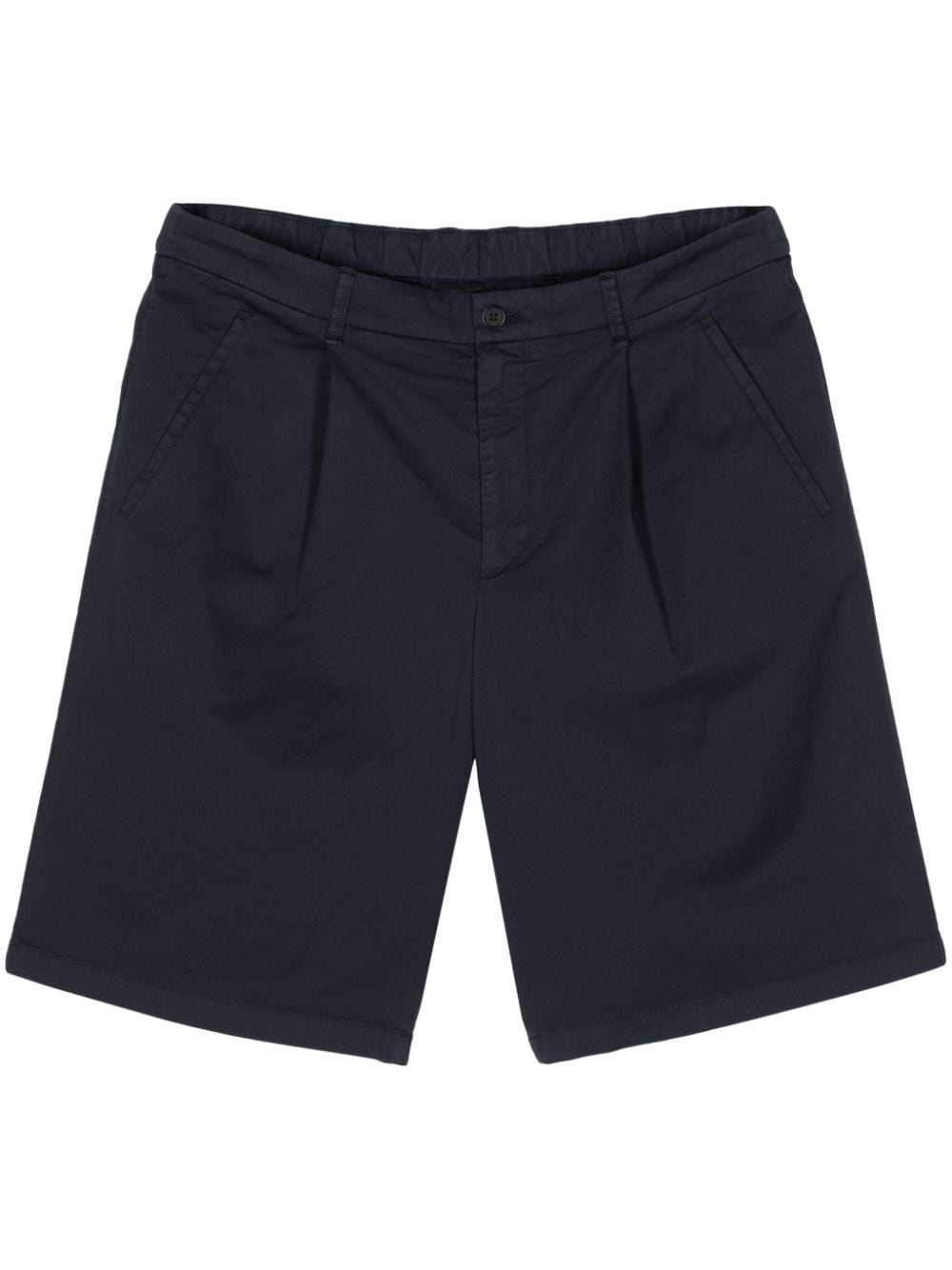 pleat-detail chino shorts - 1